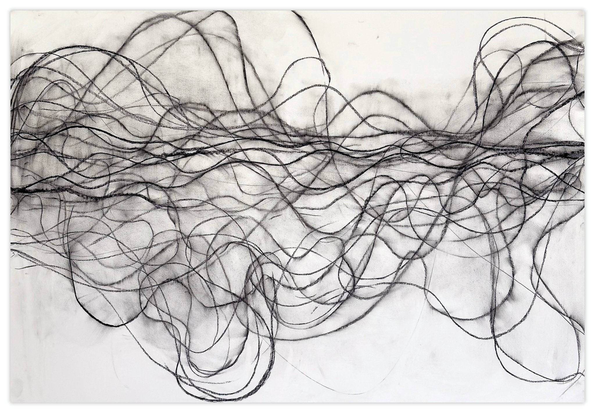 Sequestor - Margaret Neill - Abstract Drawing - Ideelart