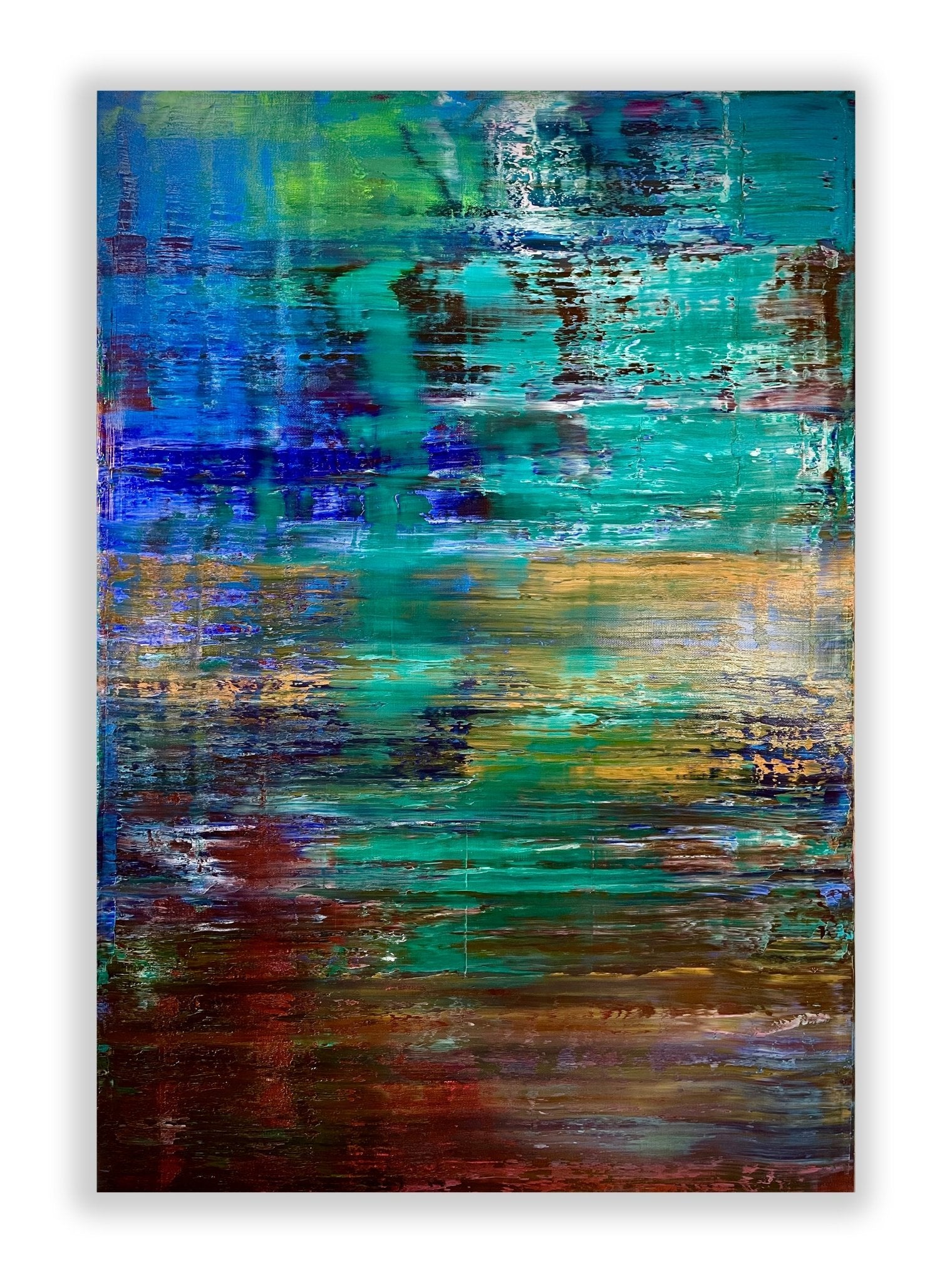 Abstract informal 2023 - 2104 - 11 - Robert Niesse - Abstract Painting - Ideelart