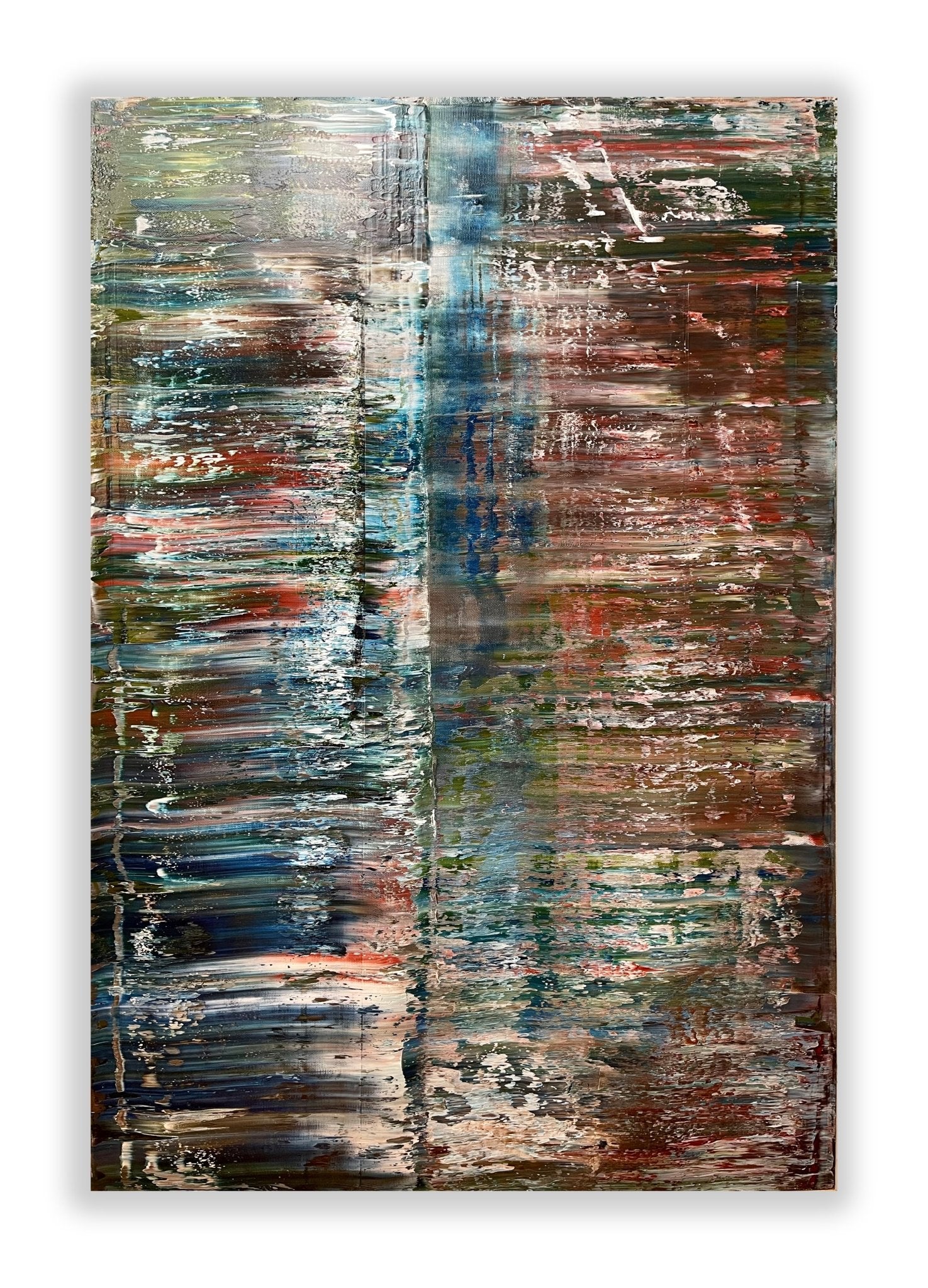 Abstract informal 2023 - 2104 - 3 - Robert Niesse - Abstract Painting - Ideelart