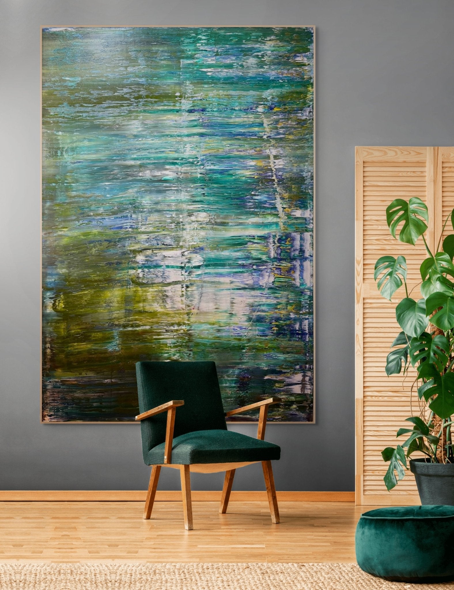 Abstract informal 2023 - 2104 - 4 - Robert Niesse - Abstract Painting - Ideelart