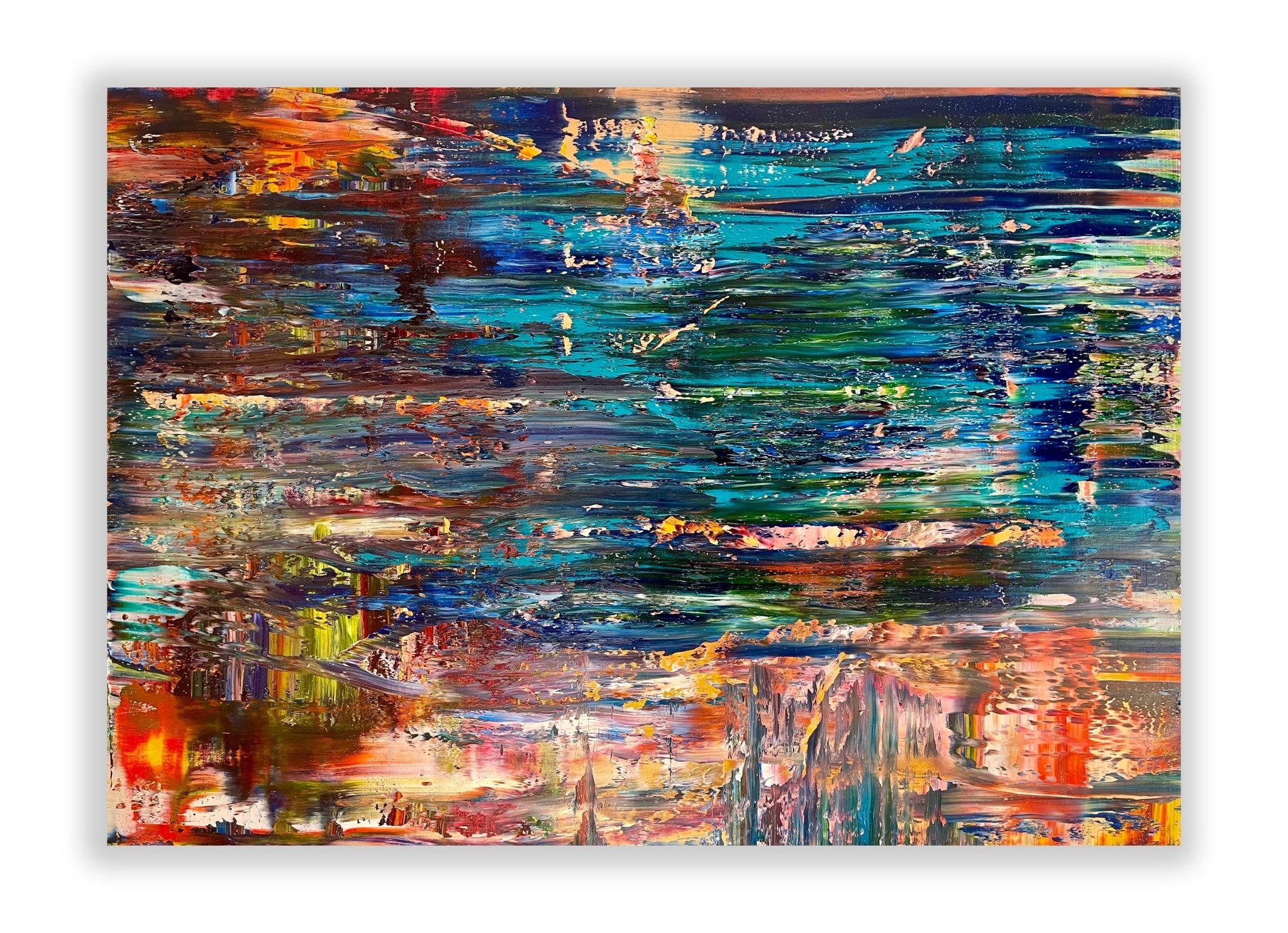 Abstract informal 2024 - 2111 - 1 - Robert Niesse - Abstract Painting - Ideelart