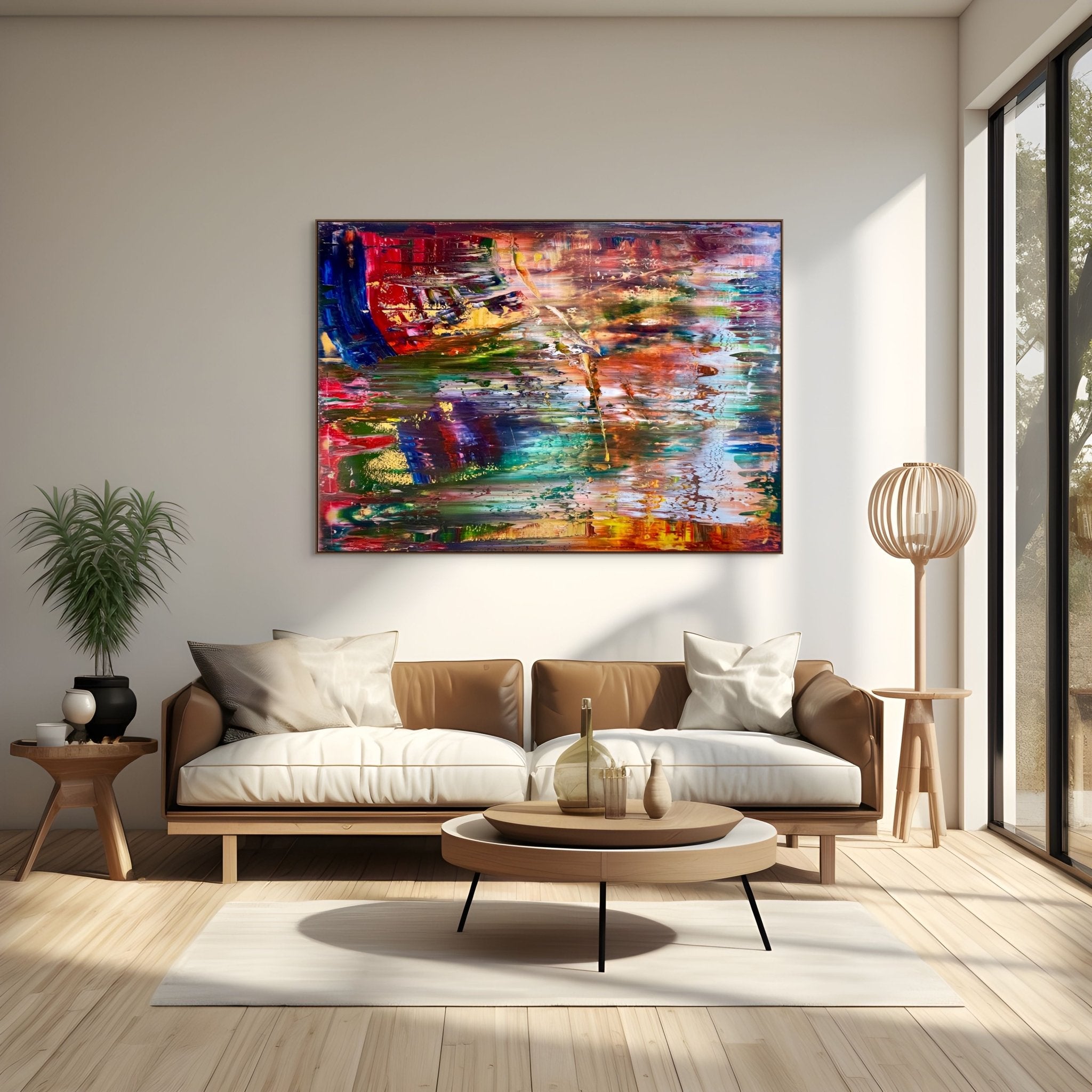Abstract informal 2024 - 2111 - 2 - Robert Niesse - Abstract Painting - Ideelart