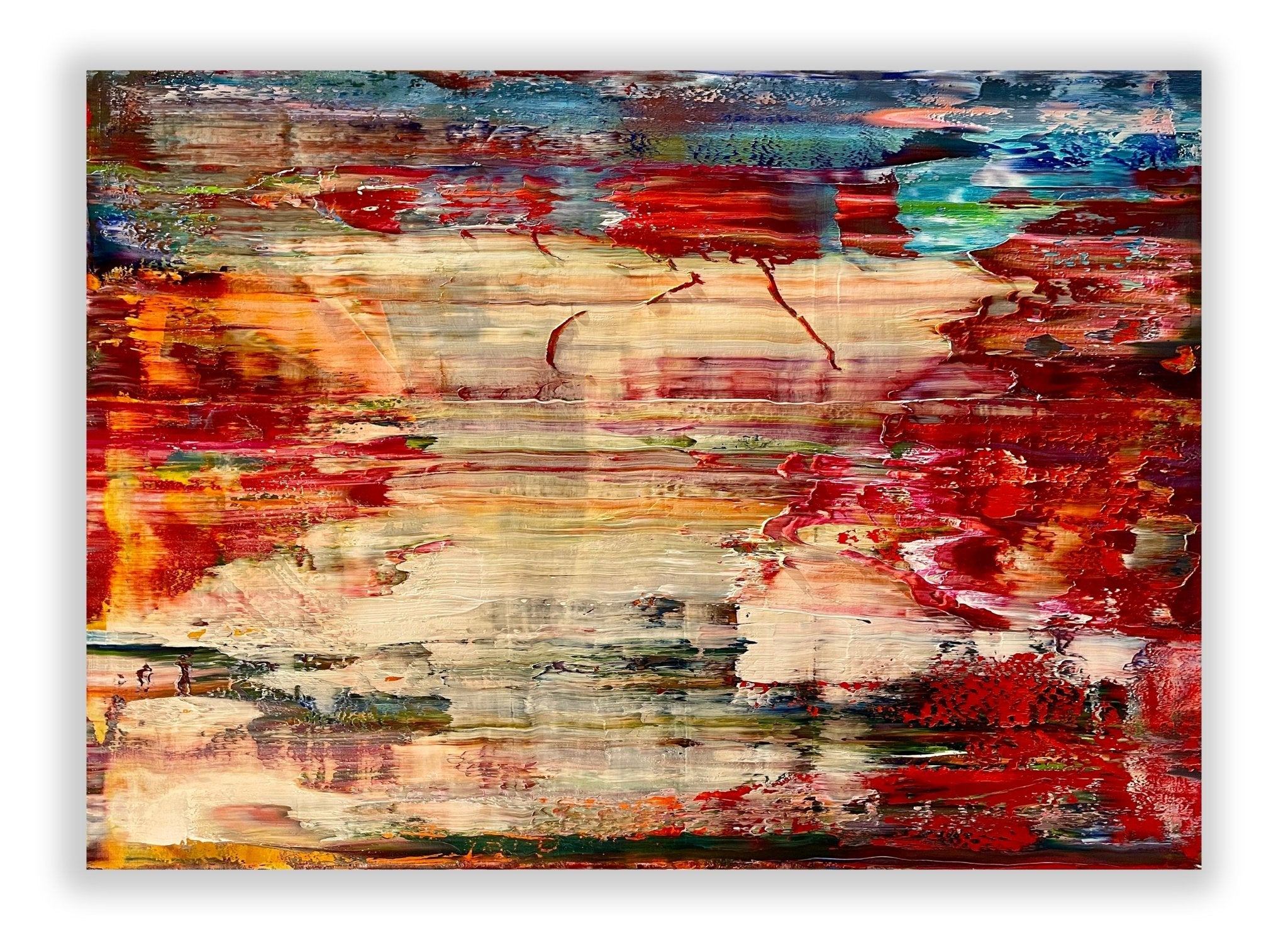 Abstract informal 2024 - 2121 - 6 - Robert Niesse - Abstract Painting - Ideelart