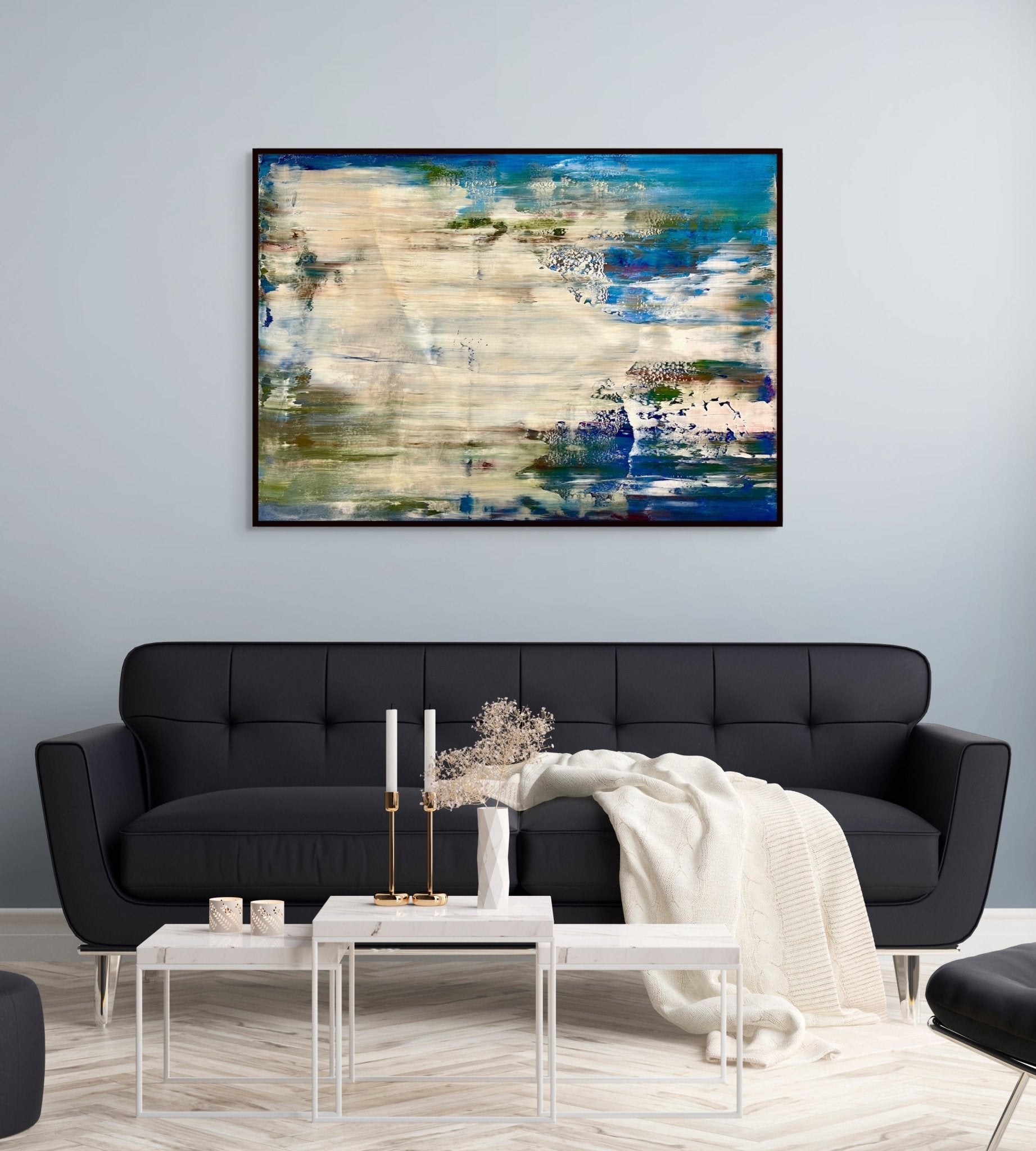 Abstract informal 2024 - 2122 - 1 - Robert Niesse - Abstract Painting - Ideelart