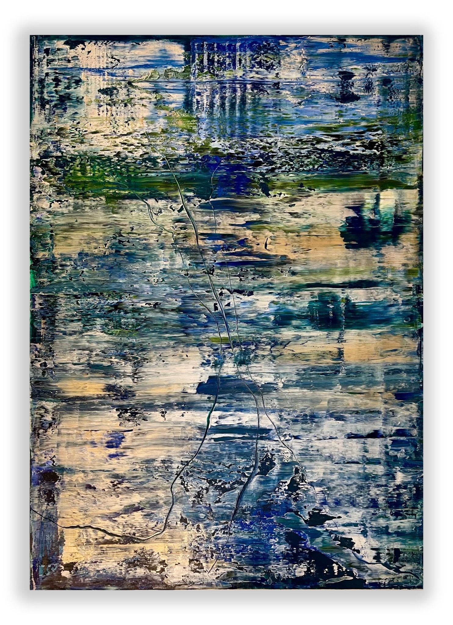 Abstract informal 2024 - 2123 - 4 - Robert Niesse - Abstract Painting - Ideelart