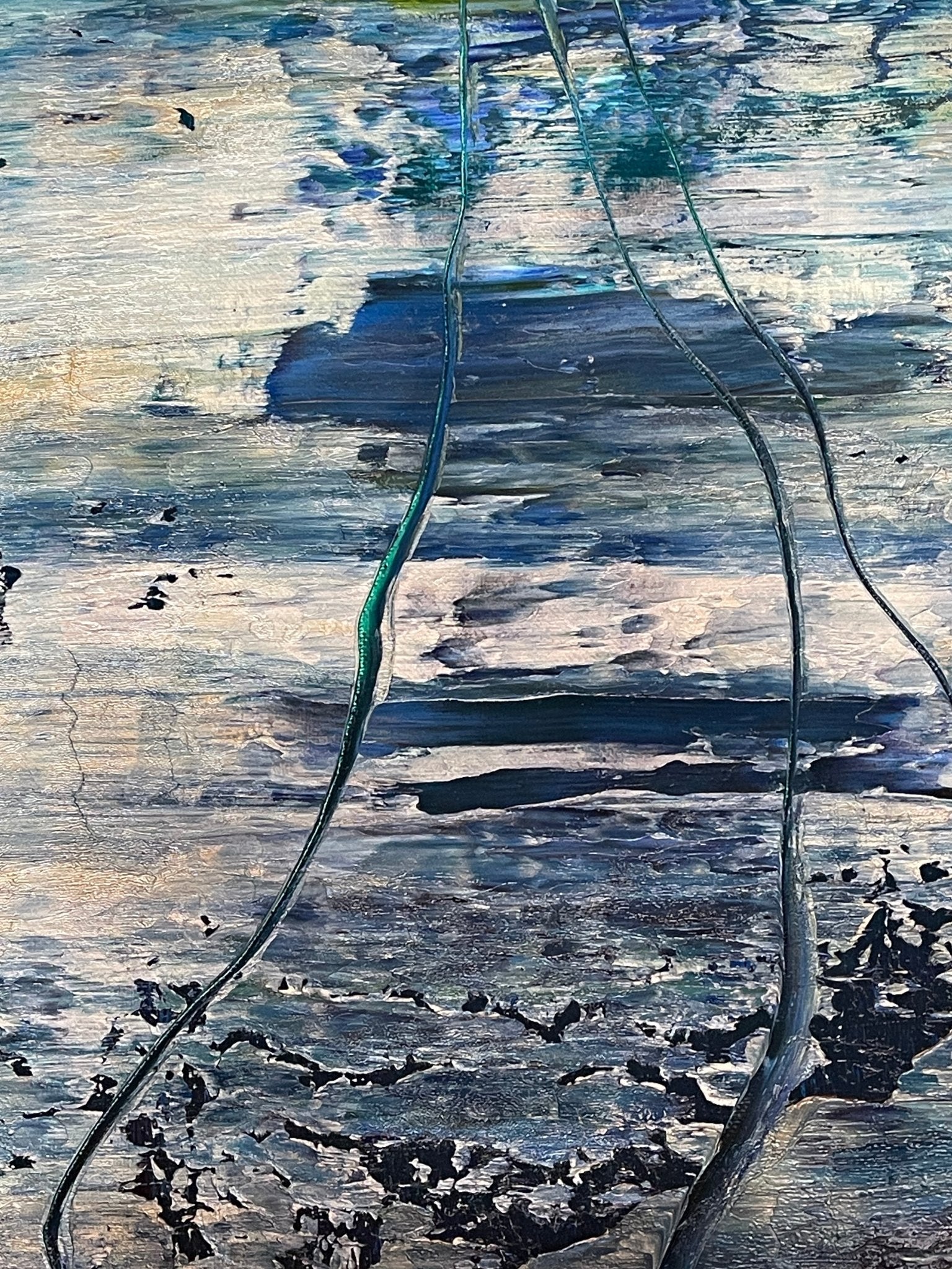 Abstract informal 2024 - 2123 - 4 - Robert Niesse - Abstract Painting - Ideelart