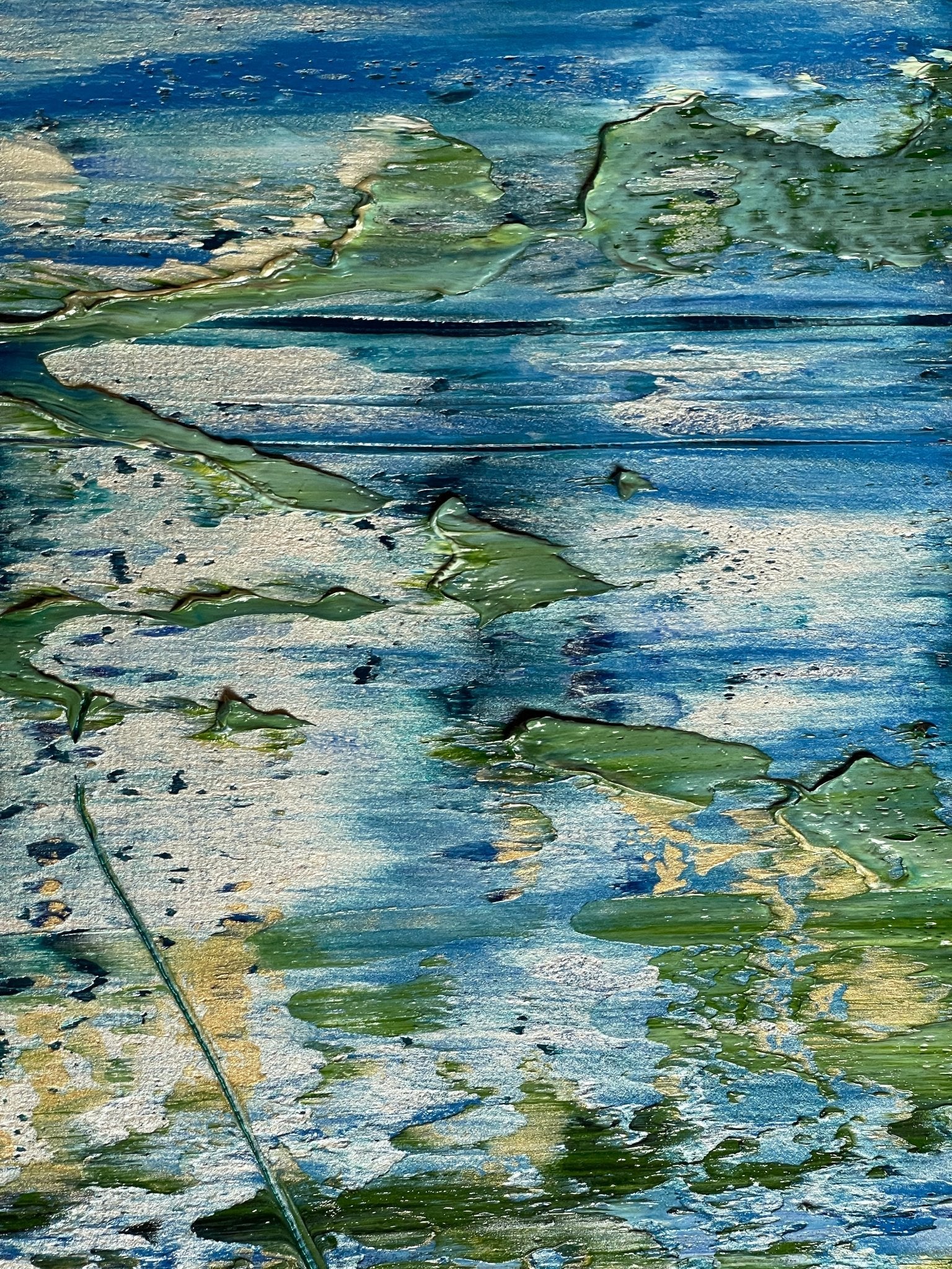 Abstract informal 2024 - 2123 - 4 - Robert Niesse - Abstract Painting - Ideelart