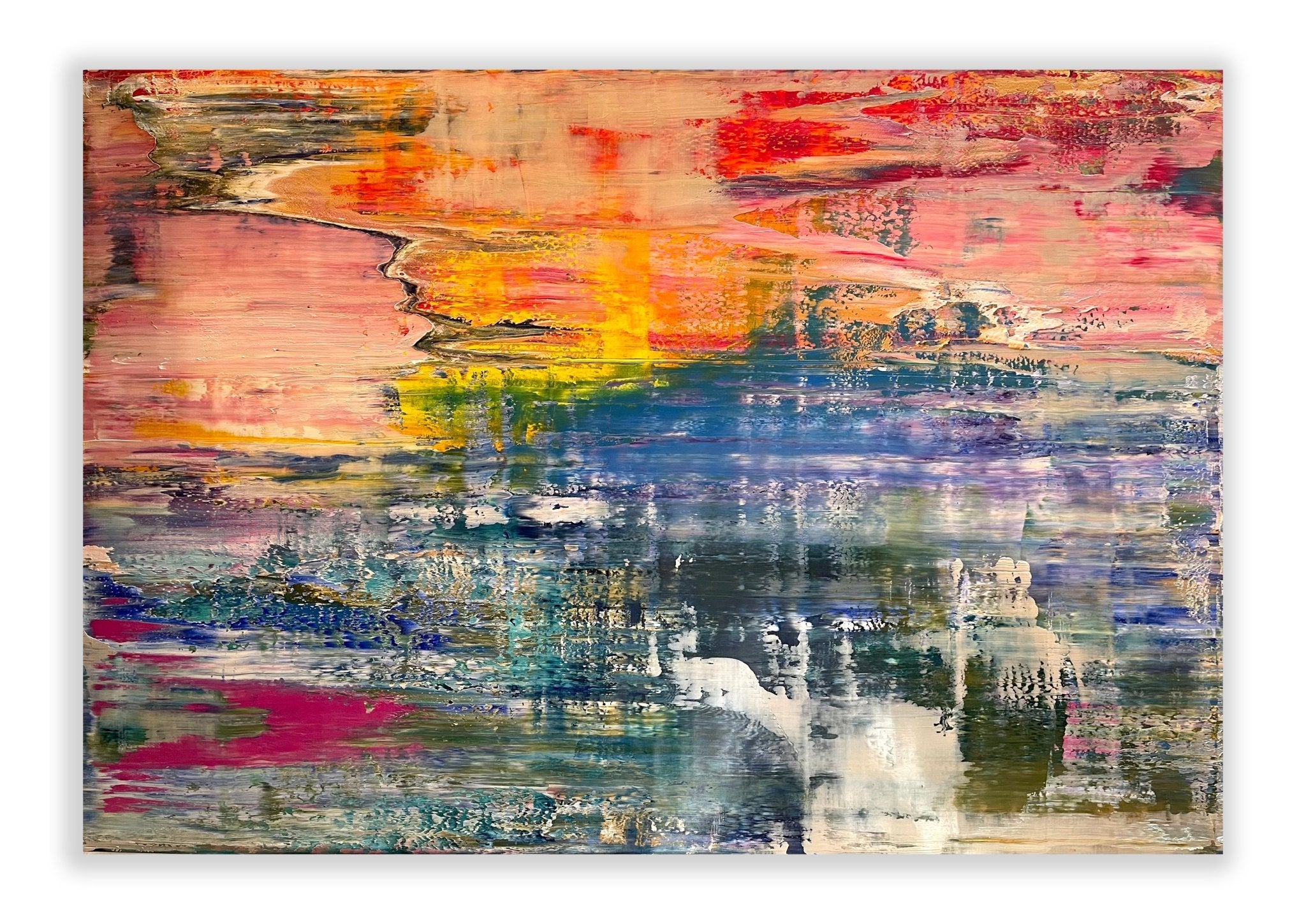 Abstract informal 2024 - 2130 - 1 - Robert Niesse - Abstract Painting - Ideelart