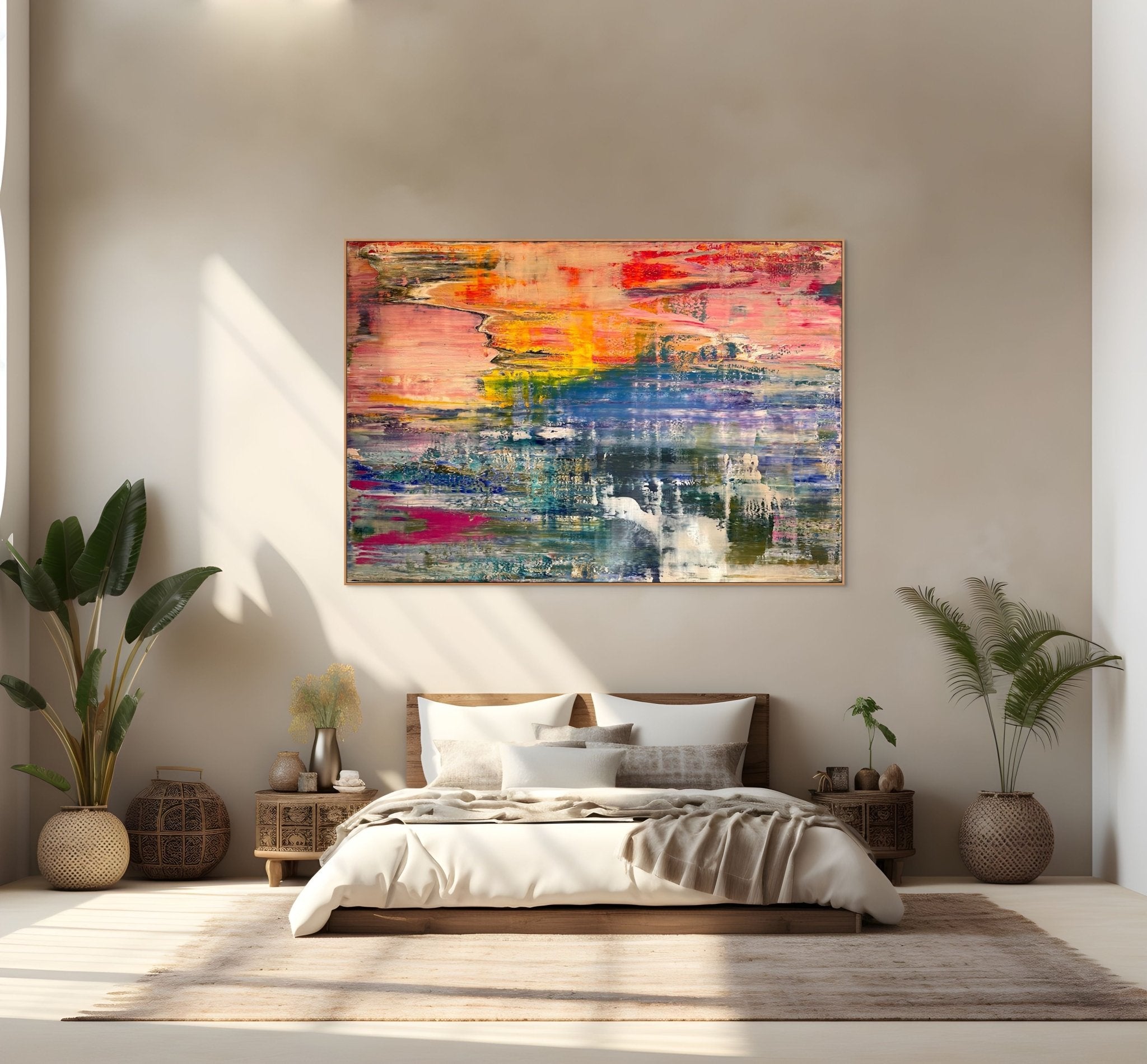 Abstract informal 2024 - 2130 - 1 - Robert Niesse - Abstract Painting - Ideelart