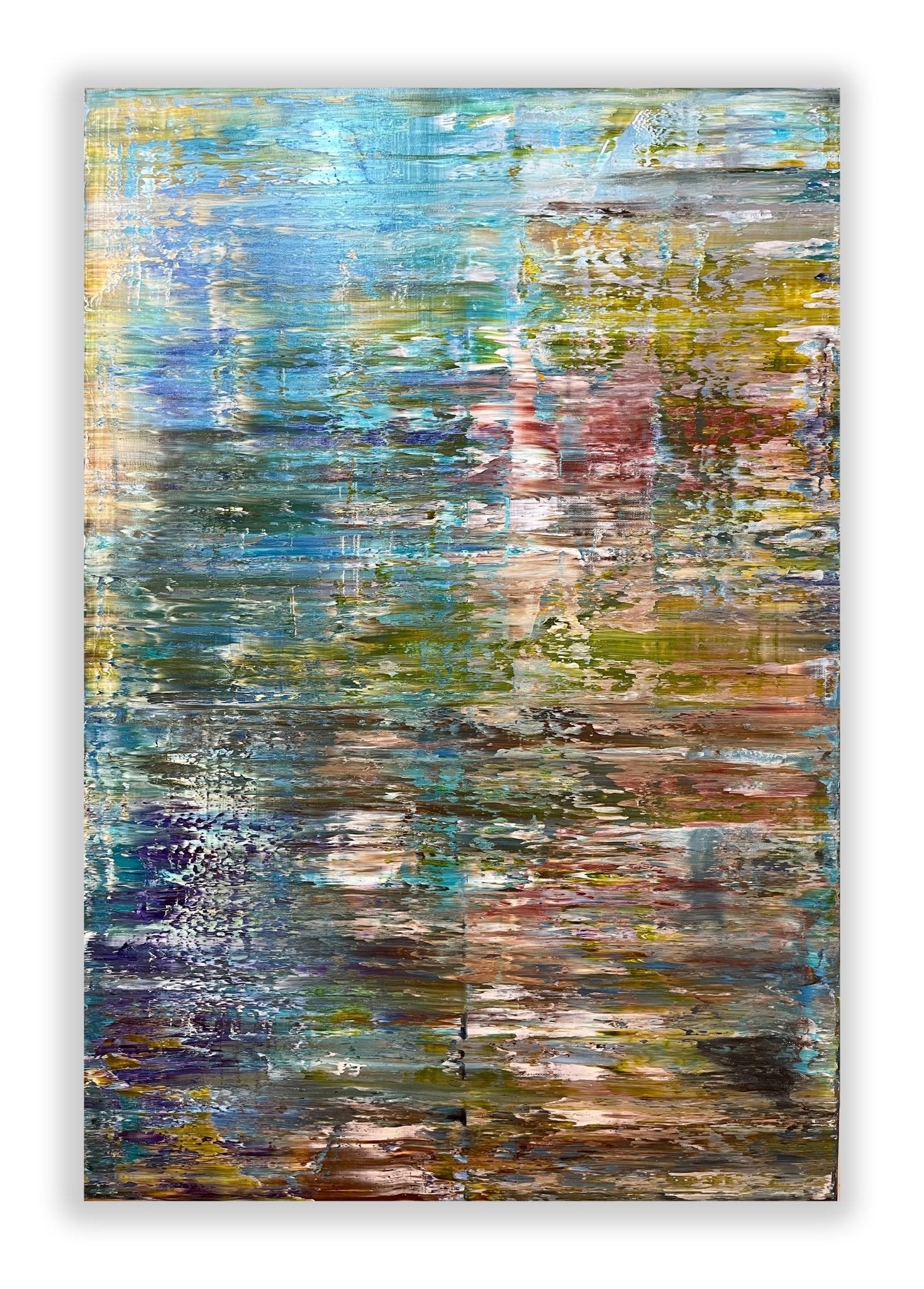 Abstract informal 2023 - 2104 - 5 - Robert Niesse - Abstract Painting - Ideelart