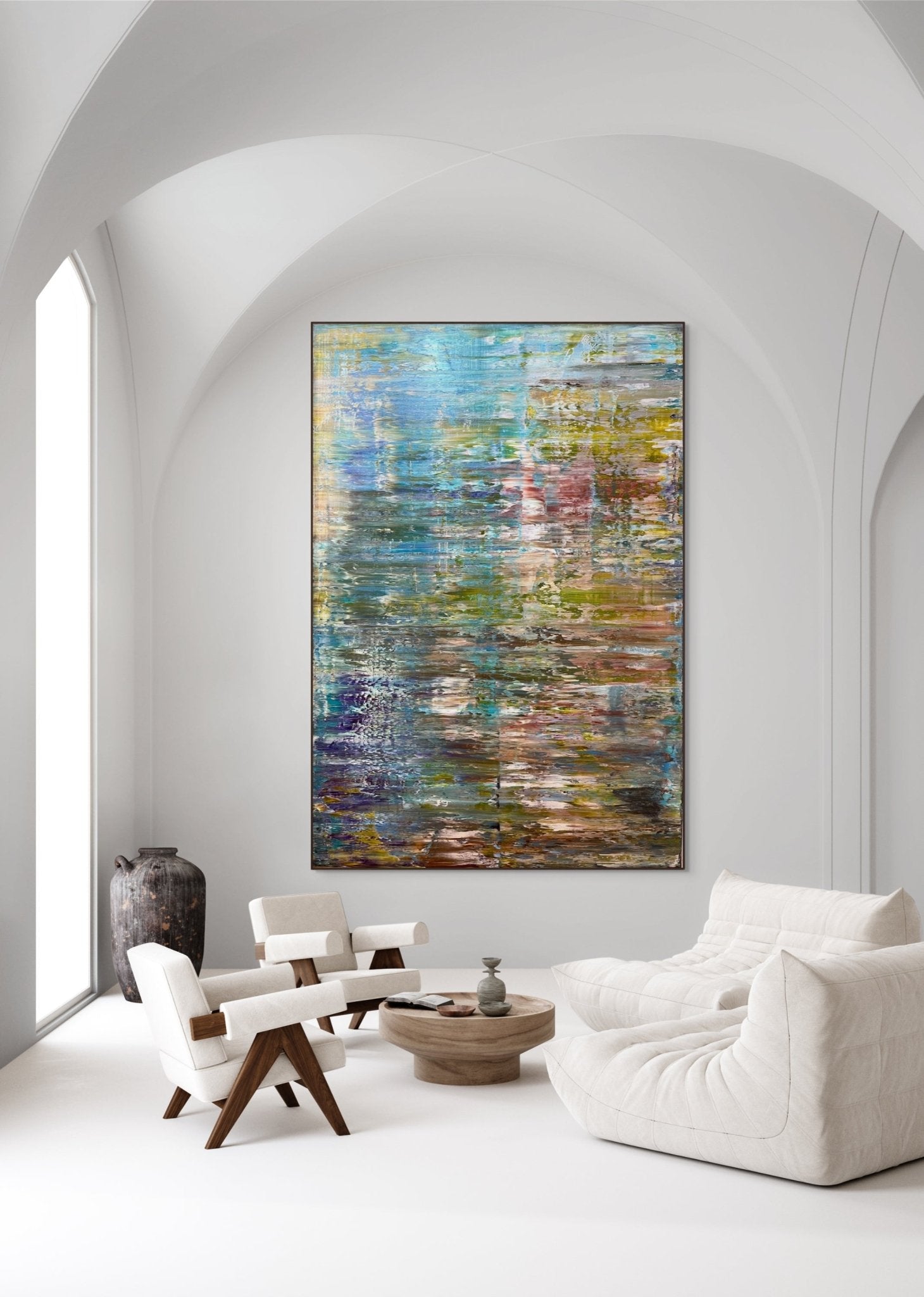 Abstract informal 2023 - 2104 - 5 - Robert Niesse - Abstract Painting - Ideelart