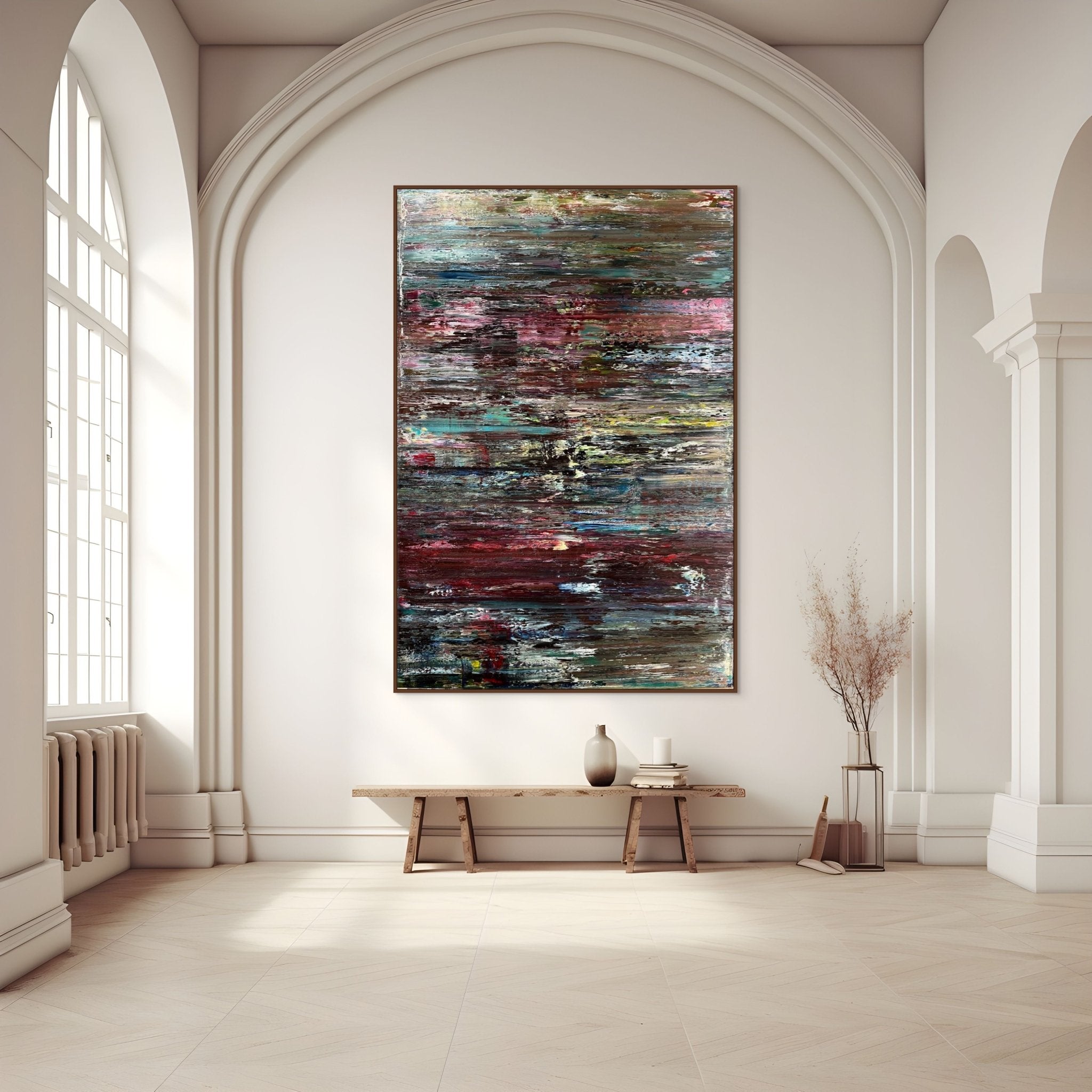 Abstract informal 2023 - 2104 - 9 - Robert Niesse - Abstract Painting - Ideelart