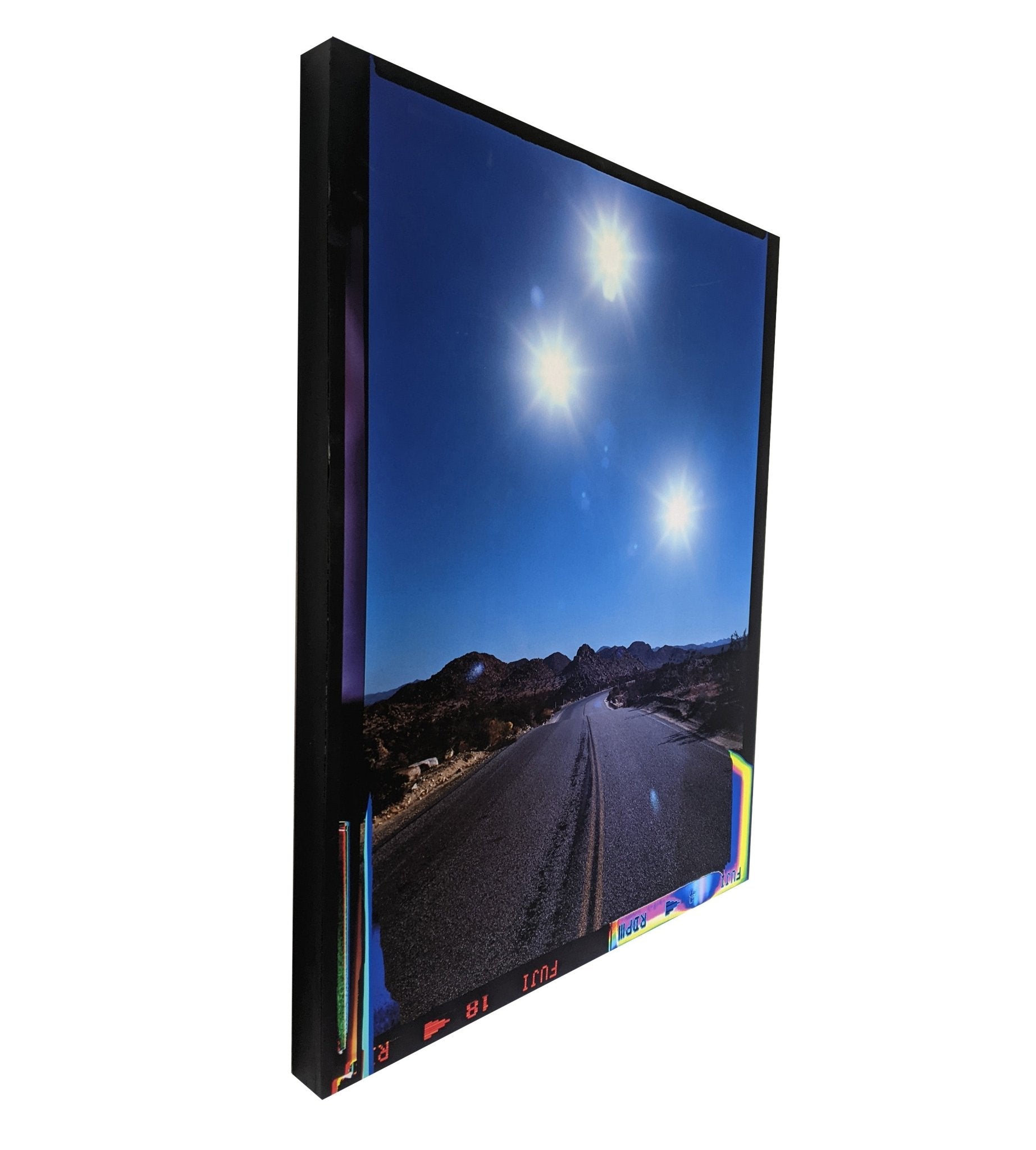 Ouroboros suns desert road - Jason Engelund - Abstract Photography - Ideelart