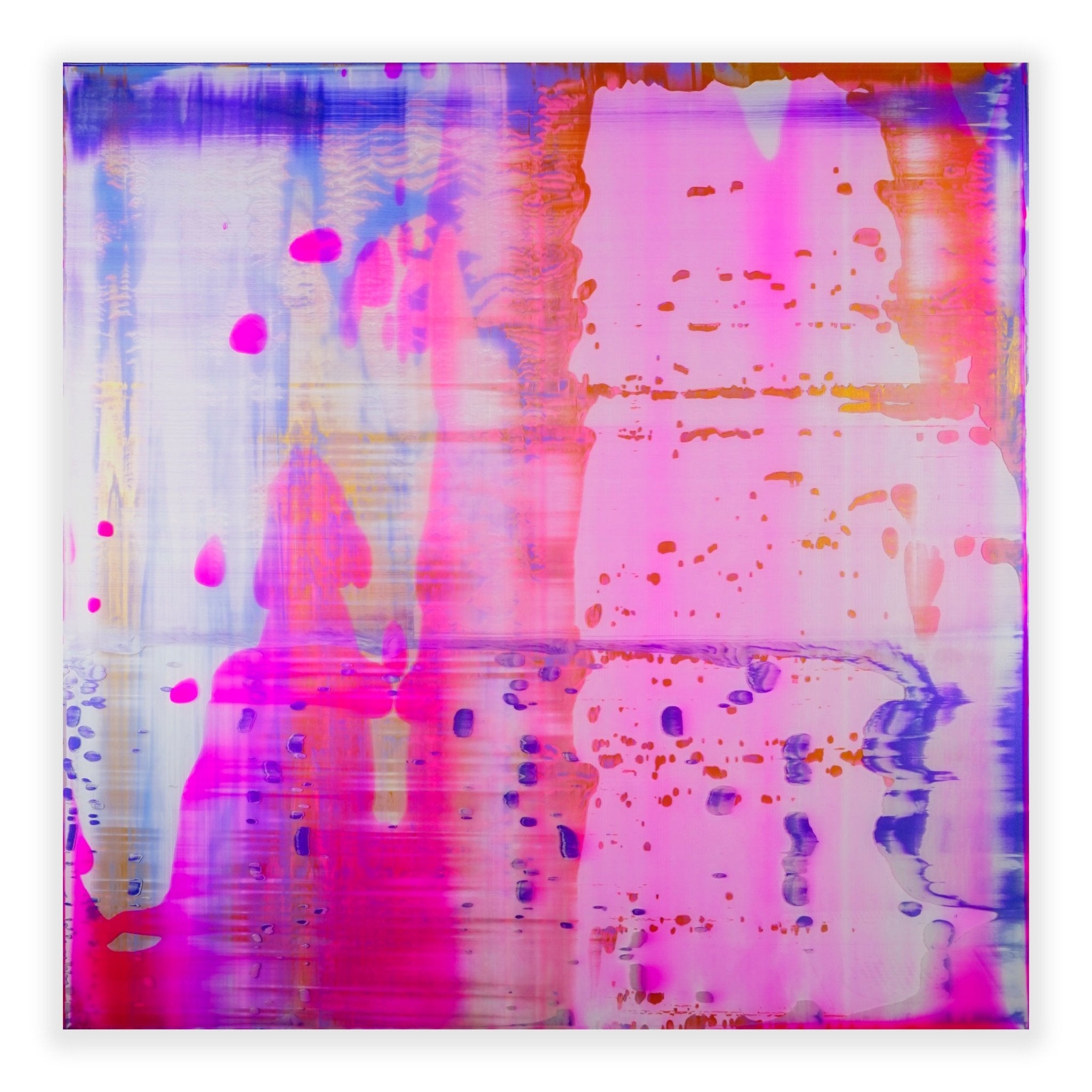 Pink Lush - Danny Giesbers - Abstract Painting - Ideelart