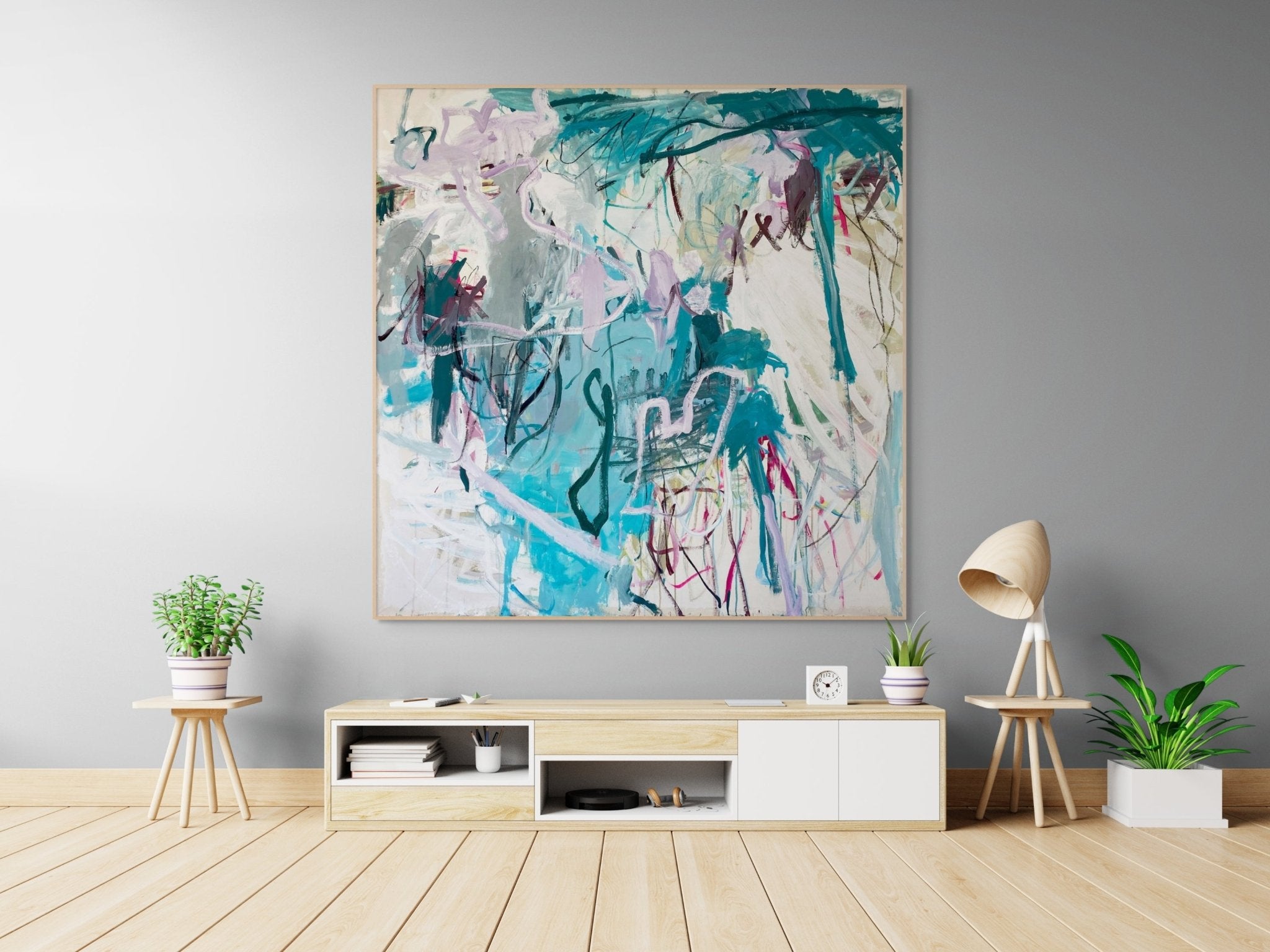 Uncovered Memories - Macha Poynder - Abstract Painting - Ideelart