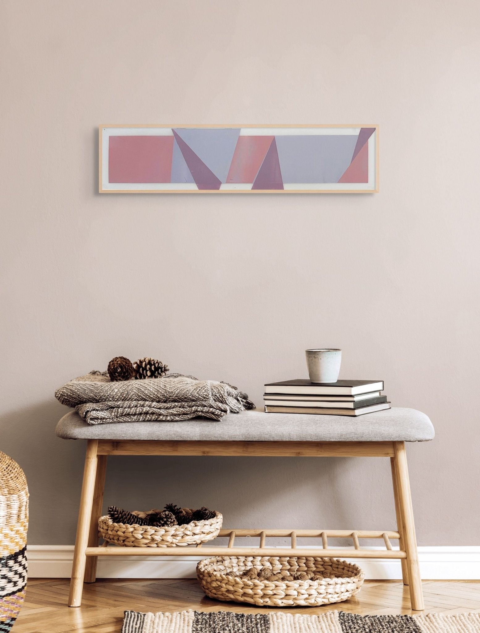 Twilight Skew - Debra Ramsay - Abstract Painting - Ideelart