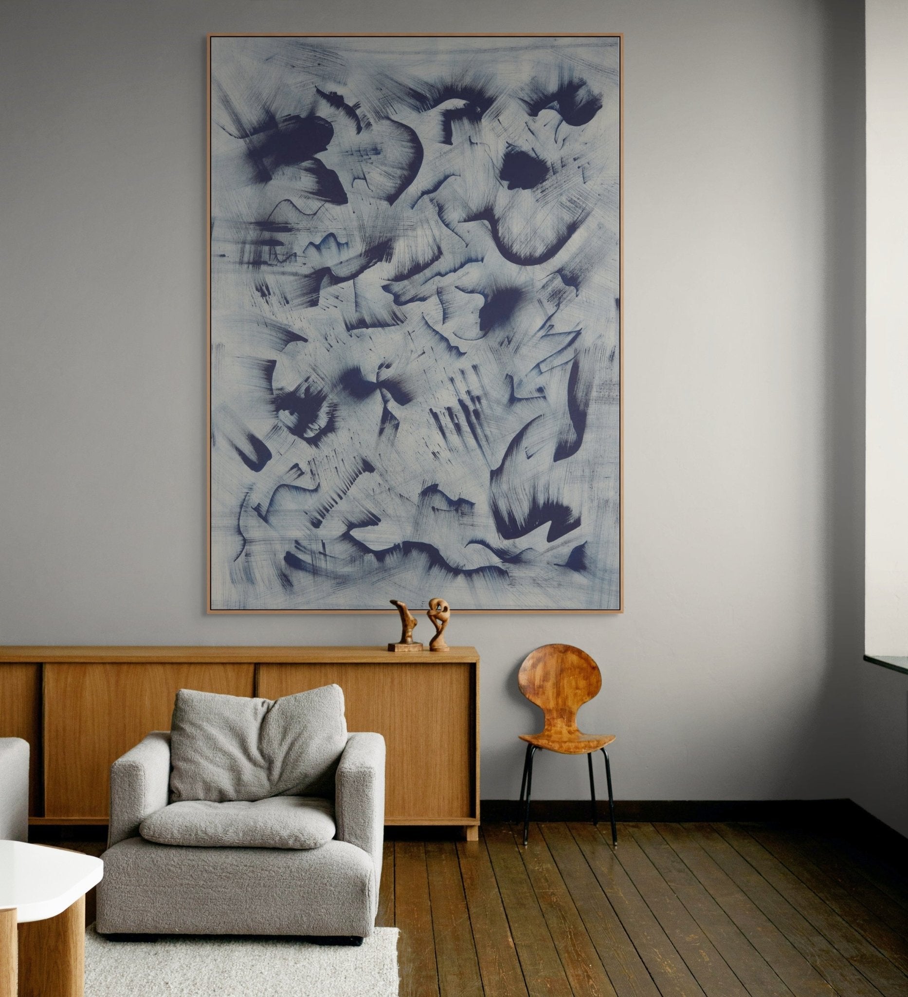 Untitled (10.11.22) - Joan Salo - Abstract Painting - Ideelart