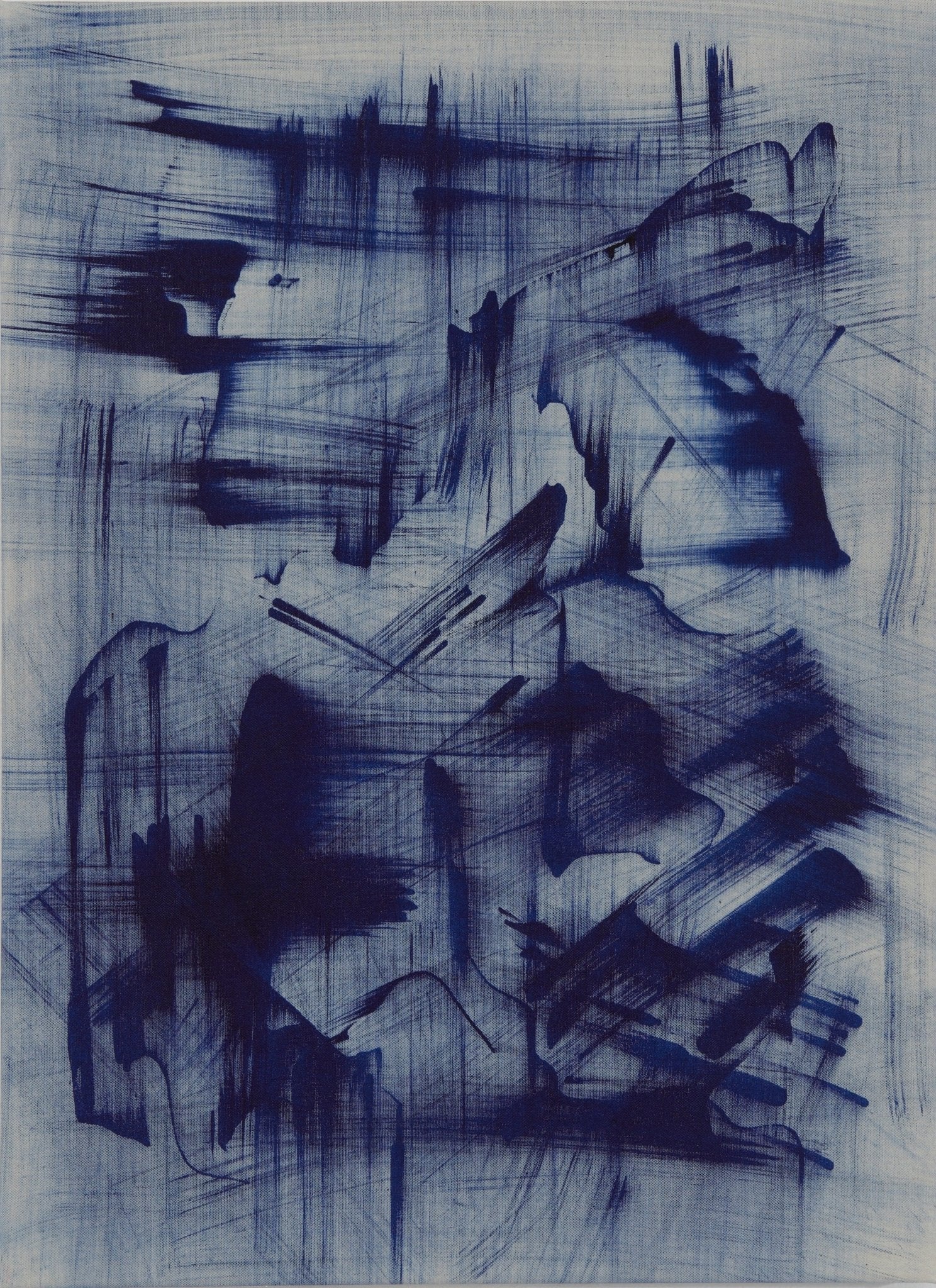 Untitled (17.10.22) - Joan Salo - Abstract Painting - Ideelart