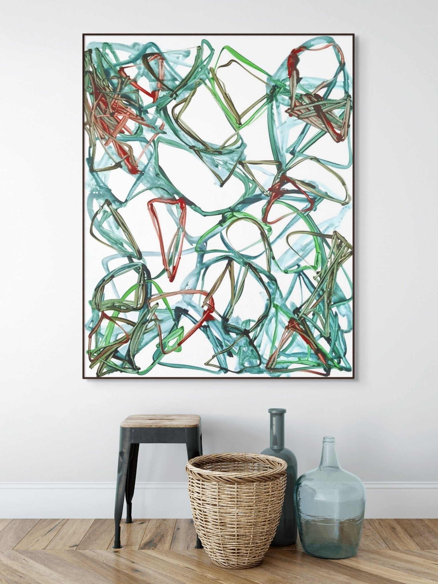 N°1129 - Jean - Daniel Salvat - Abstract Painting - Ideelart