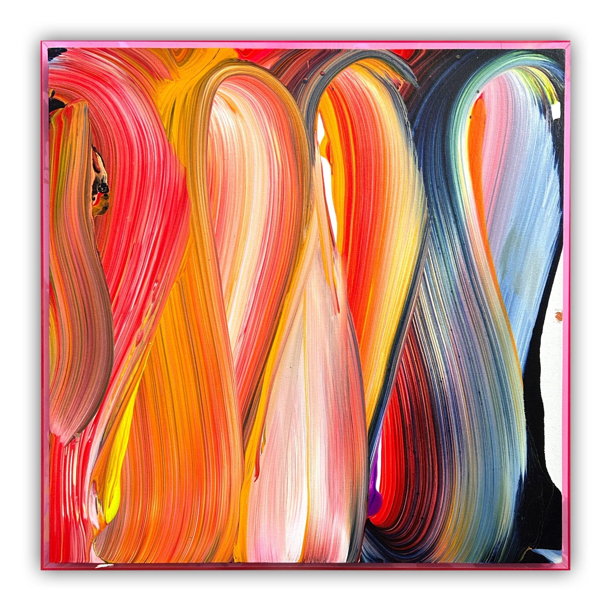 A Symphony of Hidden Depths - Nikolaos Schizas - Abstract Painting - Ideelart