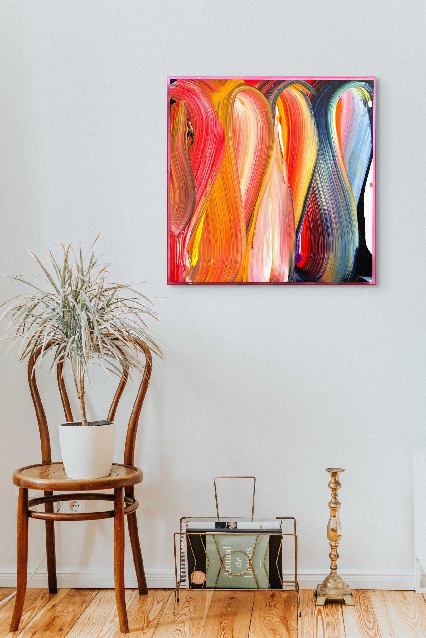 A Symphony of Hidden Depths - Nikolaos Schizas - Abstract Painting - Ideelart