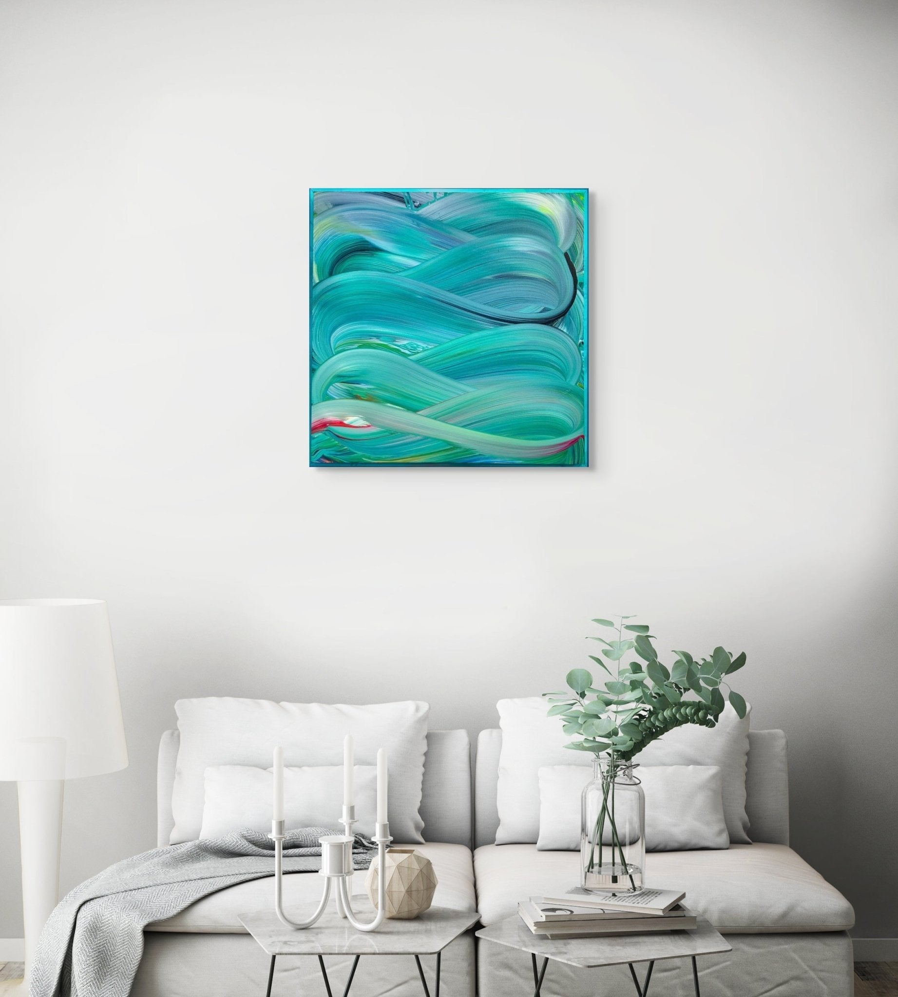Aquatic Dreams - Nikolaos Schizas - Abstract Painting - Ideelart