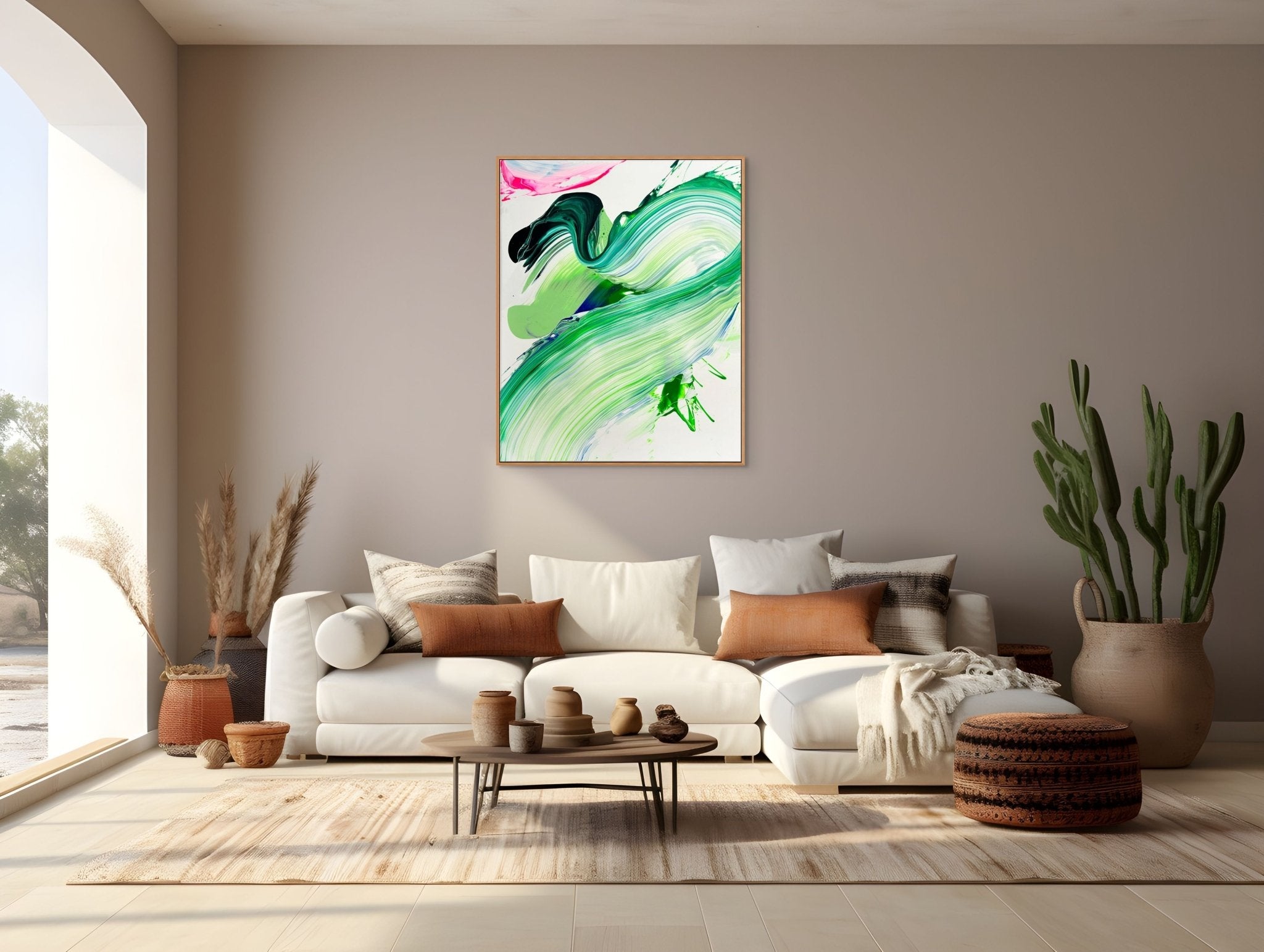 Blessings - Nikolaos Schizas - Abstract Painting - Ideelart