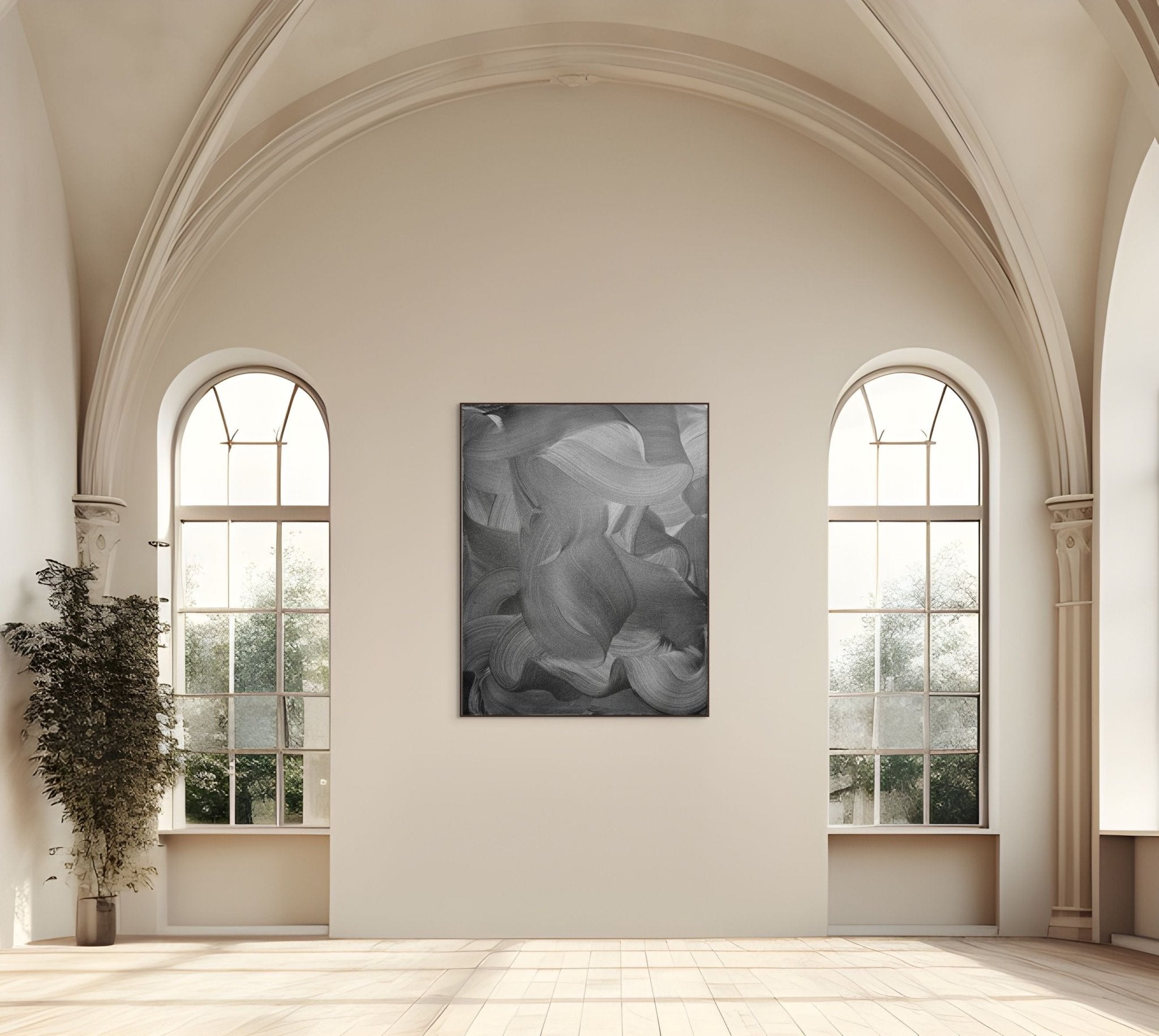 Esa Noche - Nikolaos Schizas - Abstract Painting - Ideelart