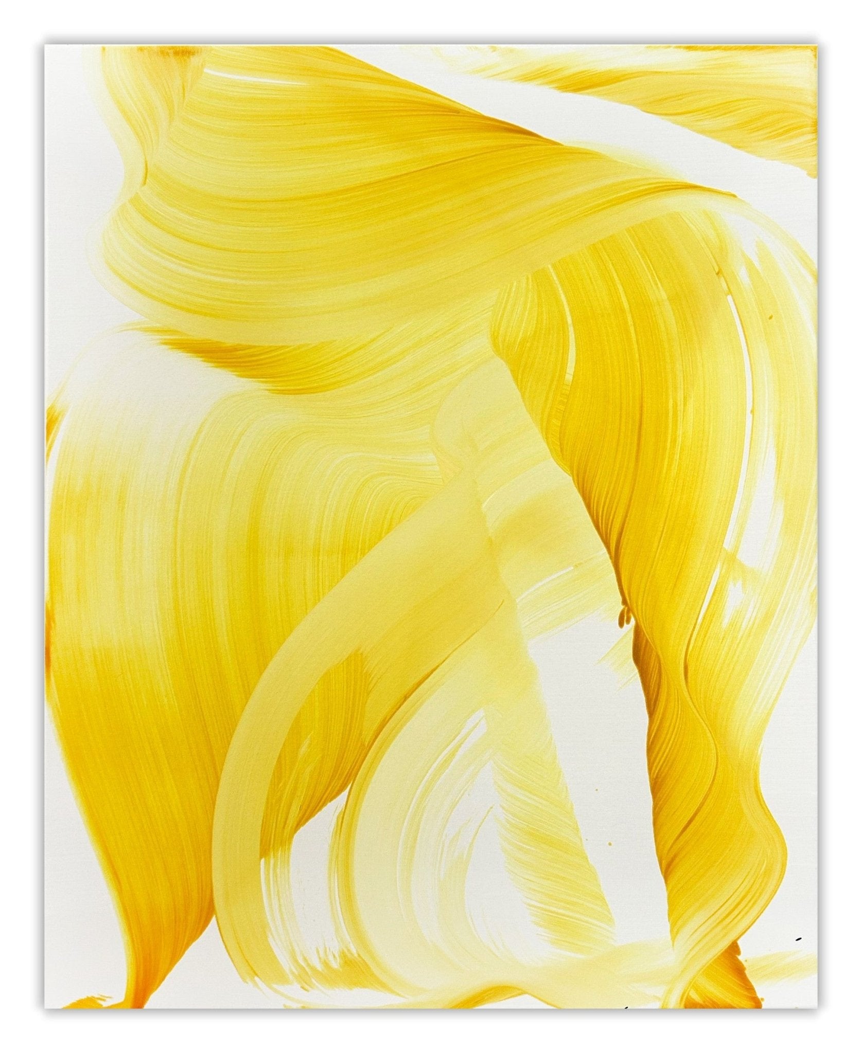 Golden Whirl - Nikolaos Schizas - Abstract Painting - Ideelart