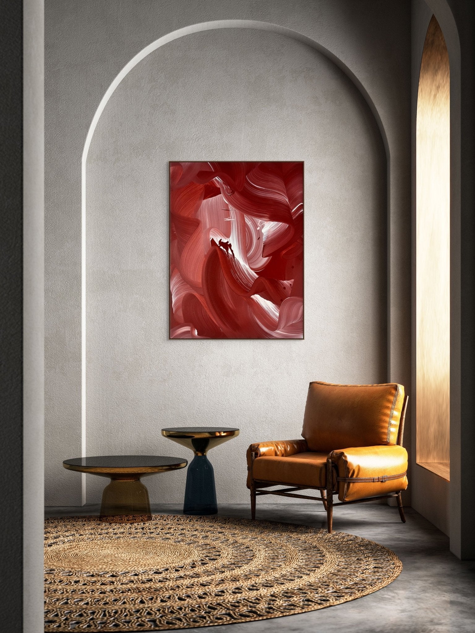 Passion in motion - Nikolaos Schizas - Abstract Painting - Ideelart