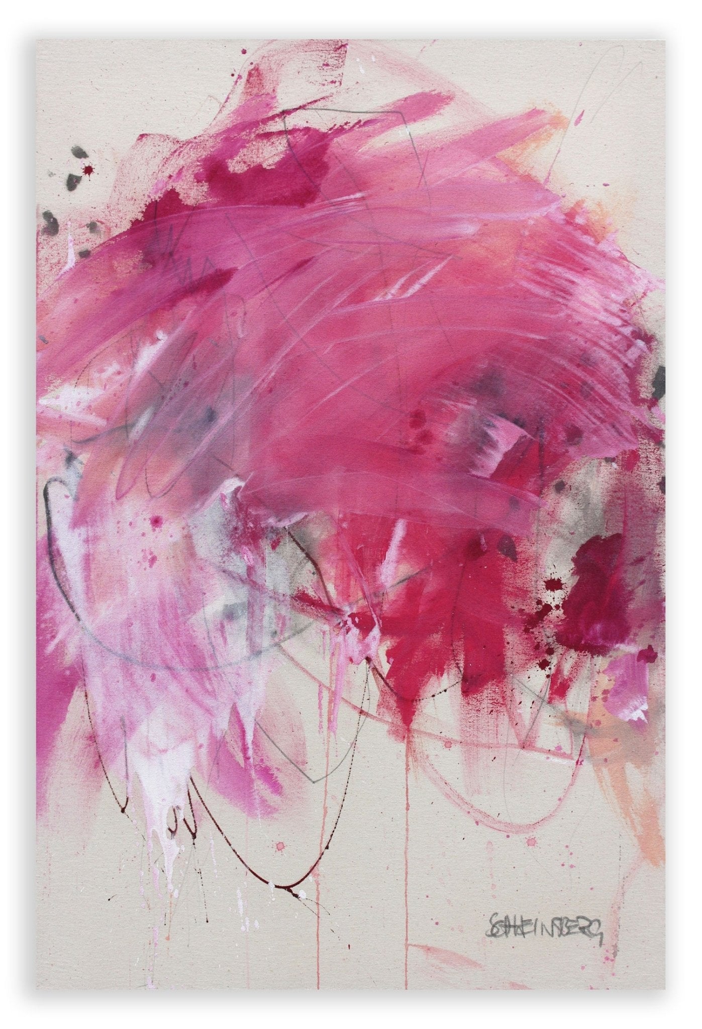 Choose Love III - Daniela Schweinsberg - Abstract Painting - Ideelart