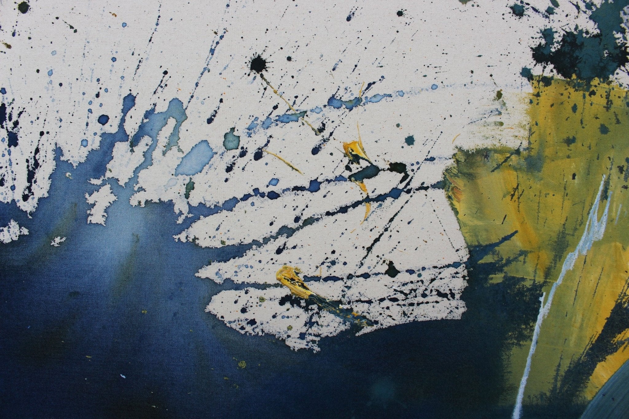 Night Kisses Day - Daniela Schweinsberg - Abstract Painting - Ideelart