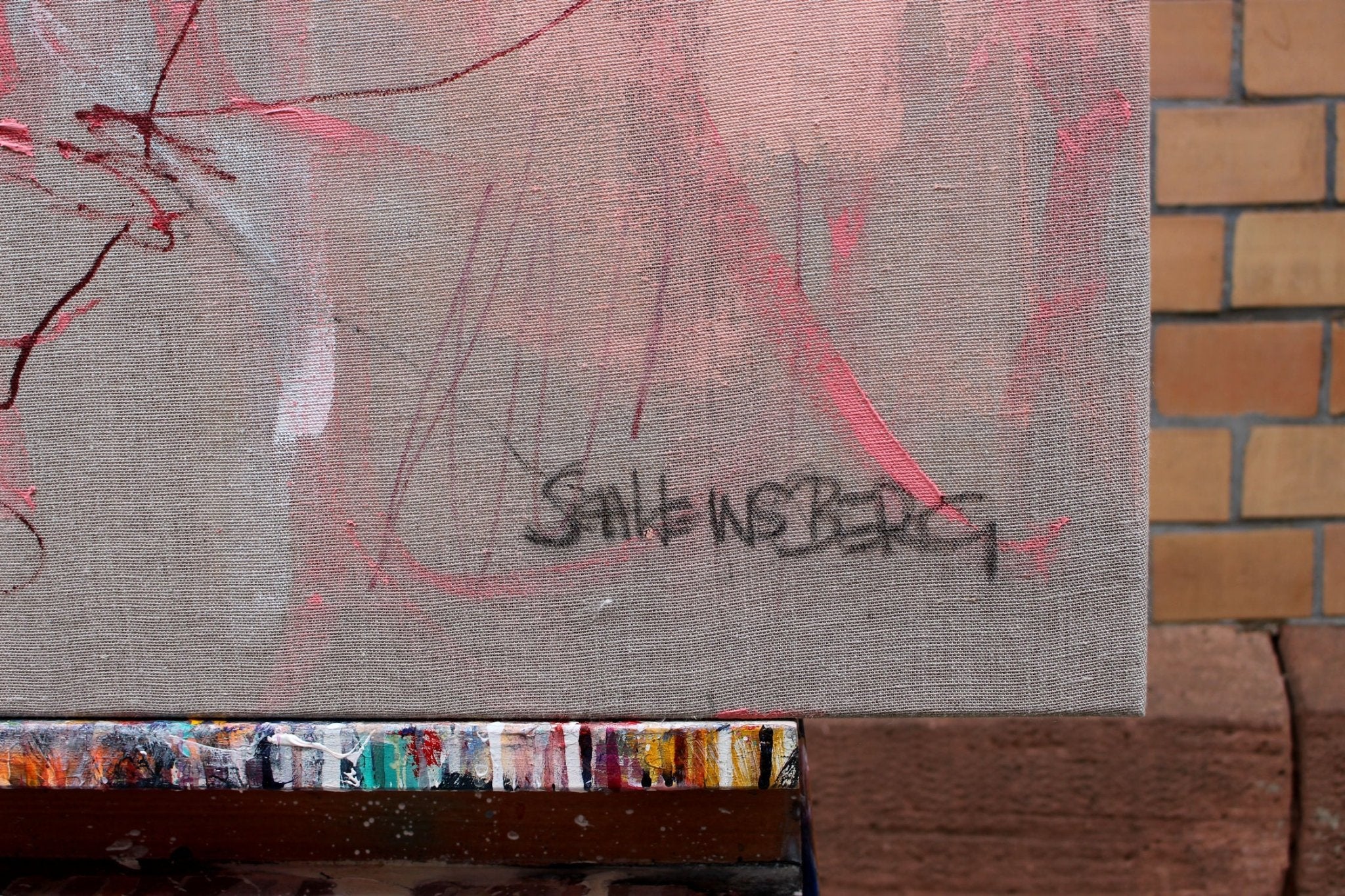 Soliloquy (New Beginnings) - Daniela Schweinsberg - Abstract Painting - Ideelart