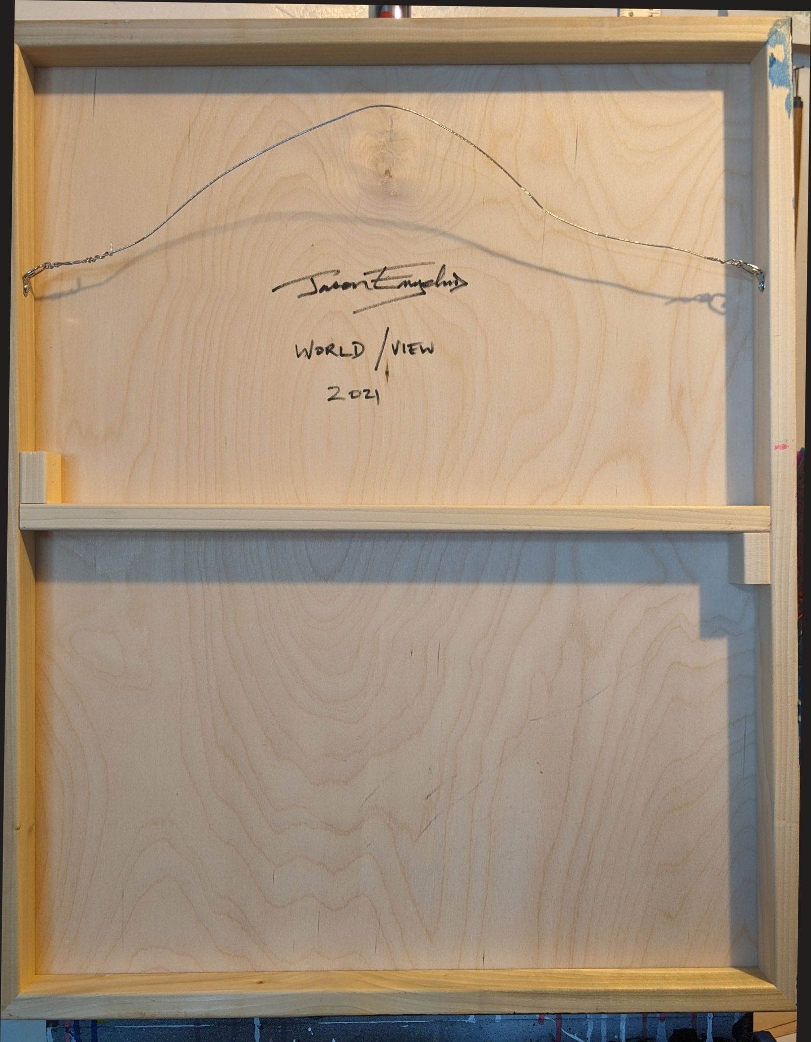 Shift / World View - Jason Engelund - Abstract Painting - Ideelart