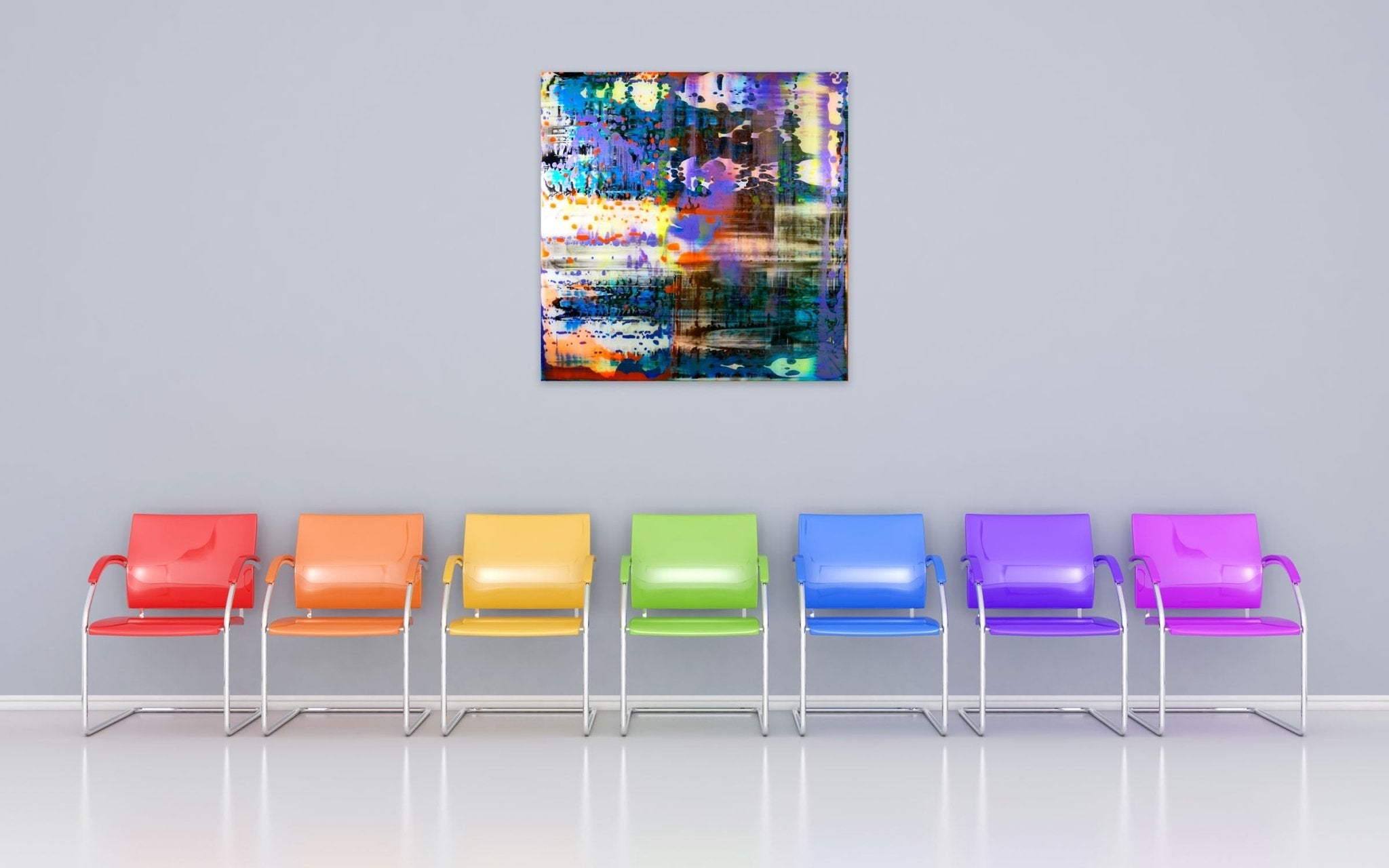 Socrates - Danny Giesbers - Abstract Painting - Ideelart