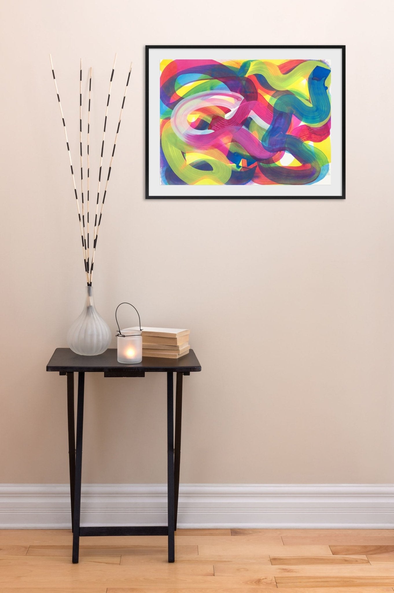 Squirm 16 - Leon Phillips - Abstract Painting - Ideelart