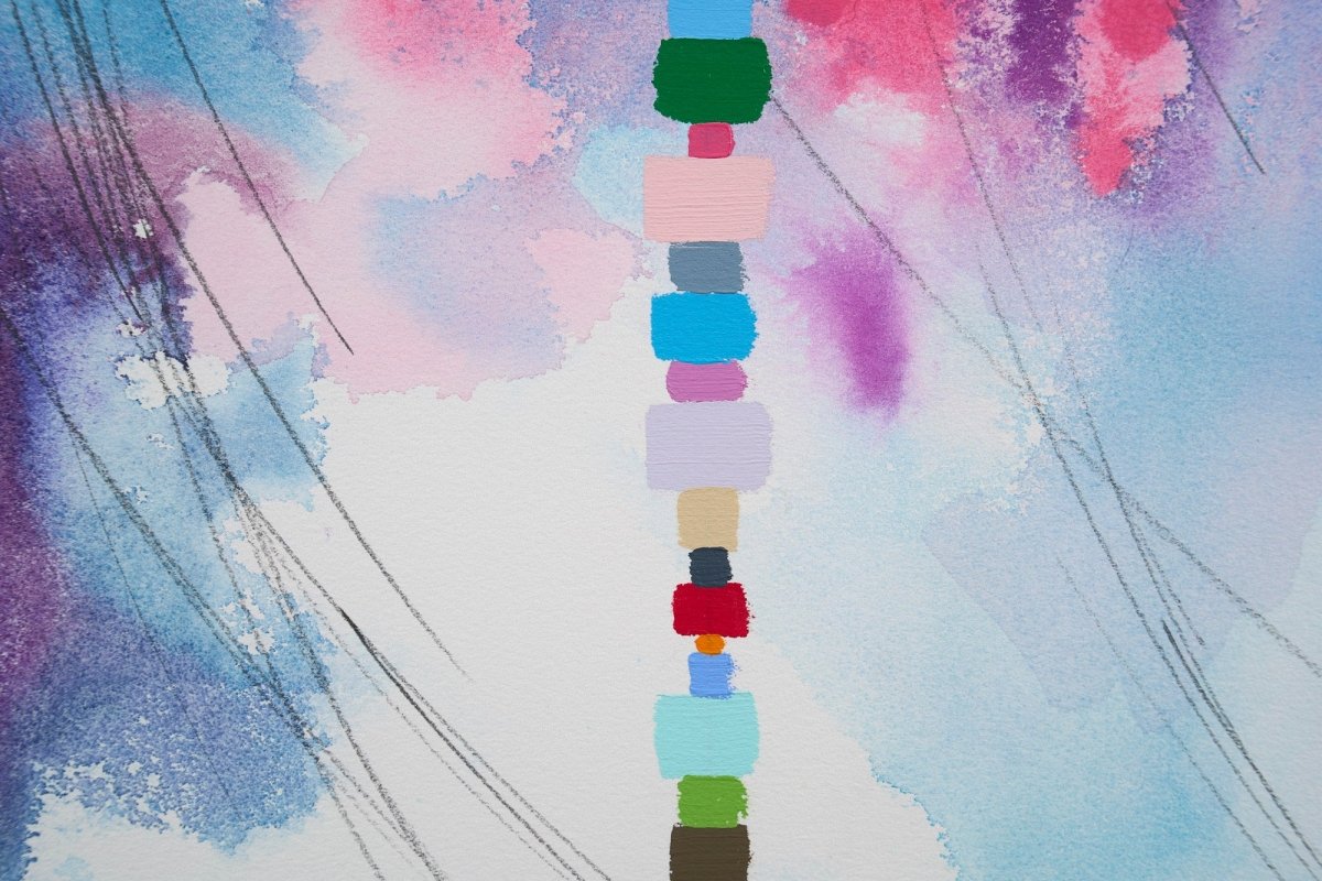 According to their own rules 16 - by Kyong Lee - Abstract Painting - Ideelart