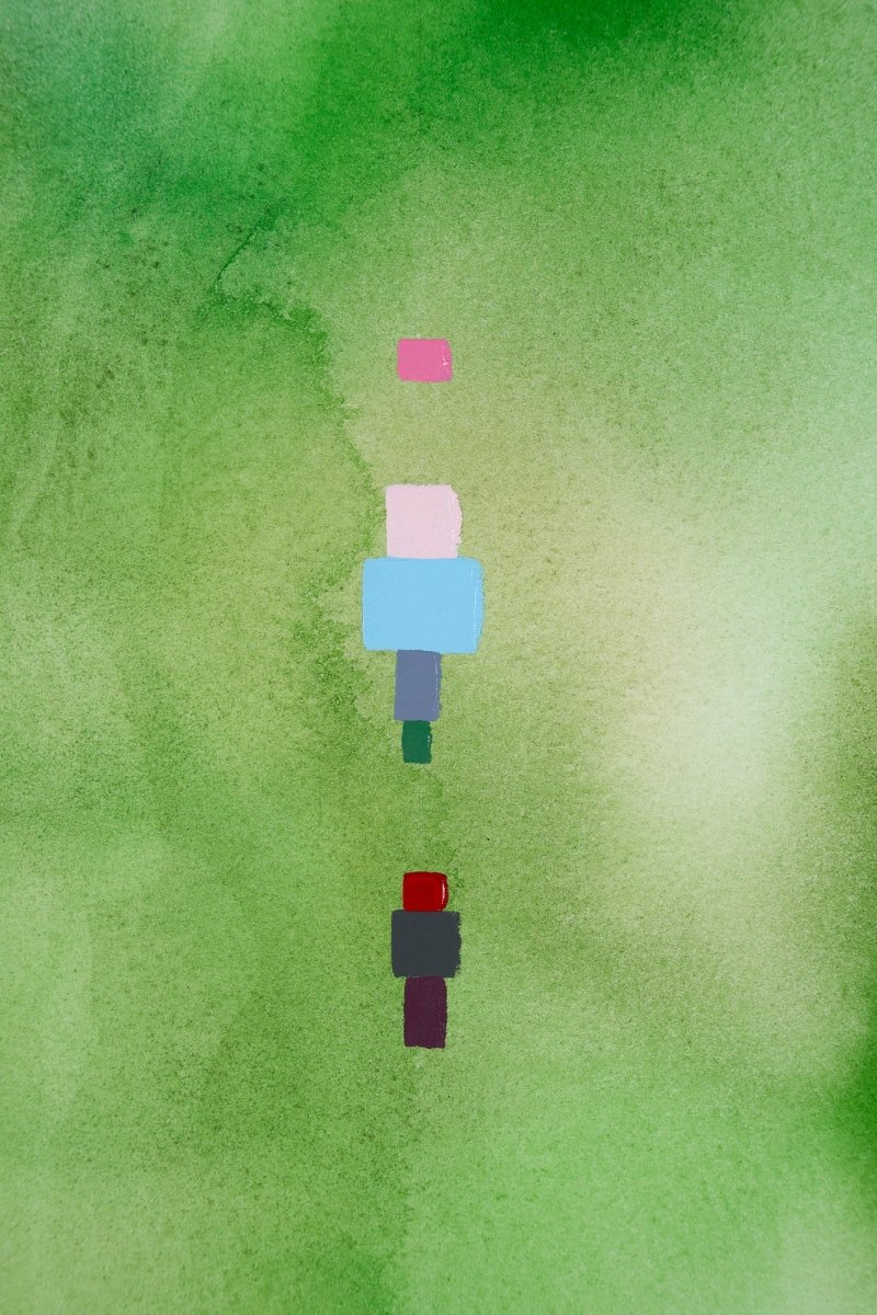 According to their own rules 18 - by Kyong Lee - Abstract Painting - Ideelart