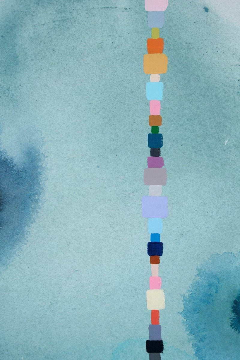 According to their own rules 19 - by Kyong Lee - Abstract Painting - Ideelart