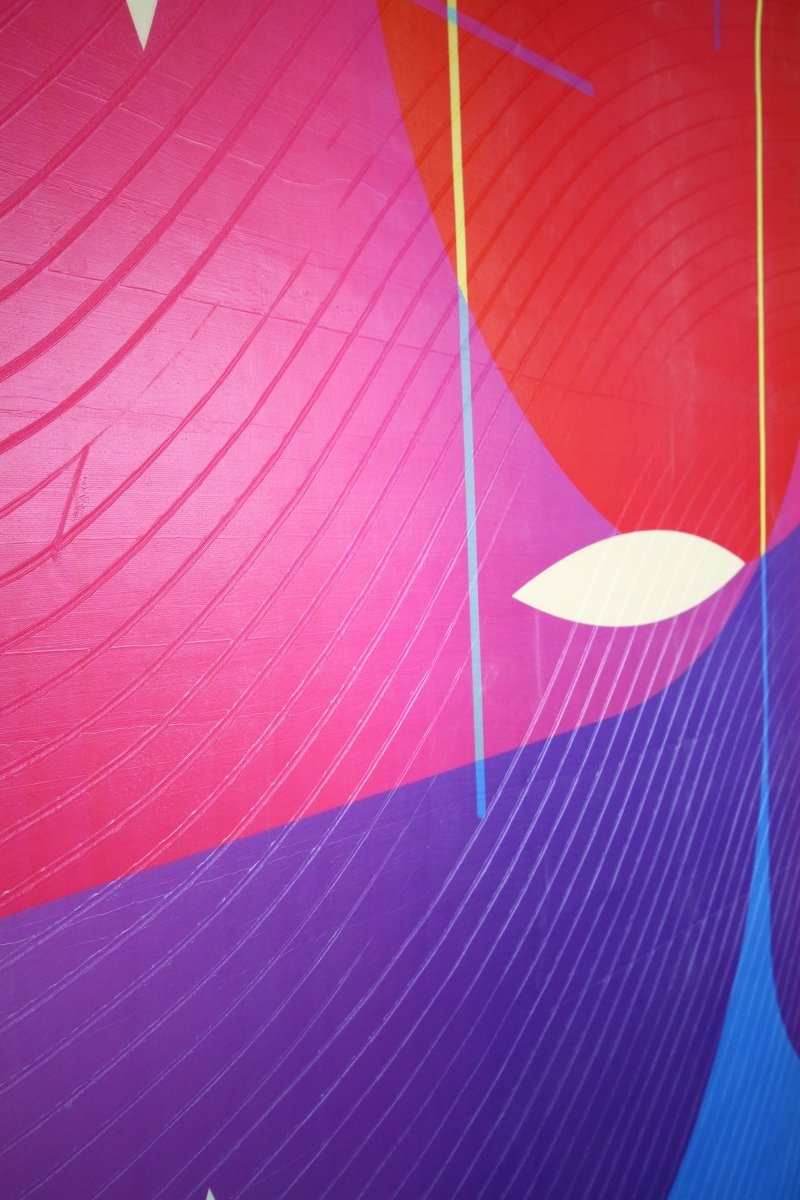 Améthyste Flamme de soufre Fuchsia  Graines de ? - by Jerome Tham Vo My - Abstract Mixed Media - Ideelart