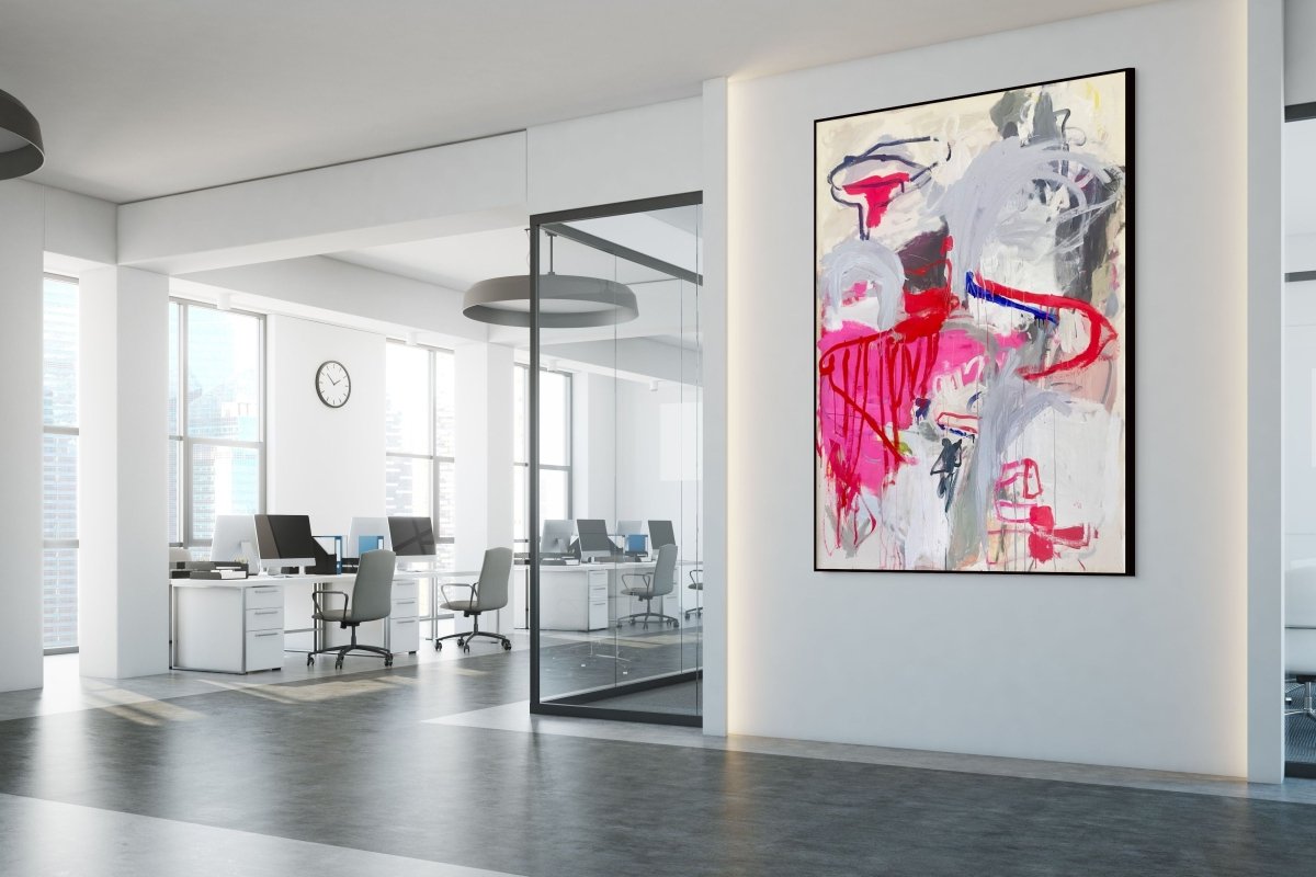 Arbeidsglaede - by Macha Poynder - Abstract Painting - Ideelart