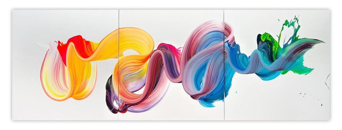 Back then - by Nikolaos Schizas - Abstract Painting - Ideelart