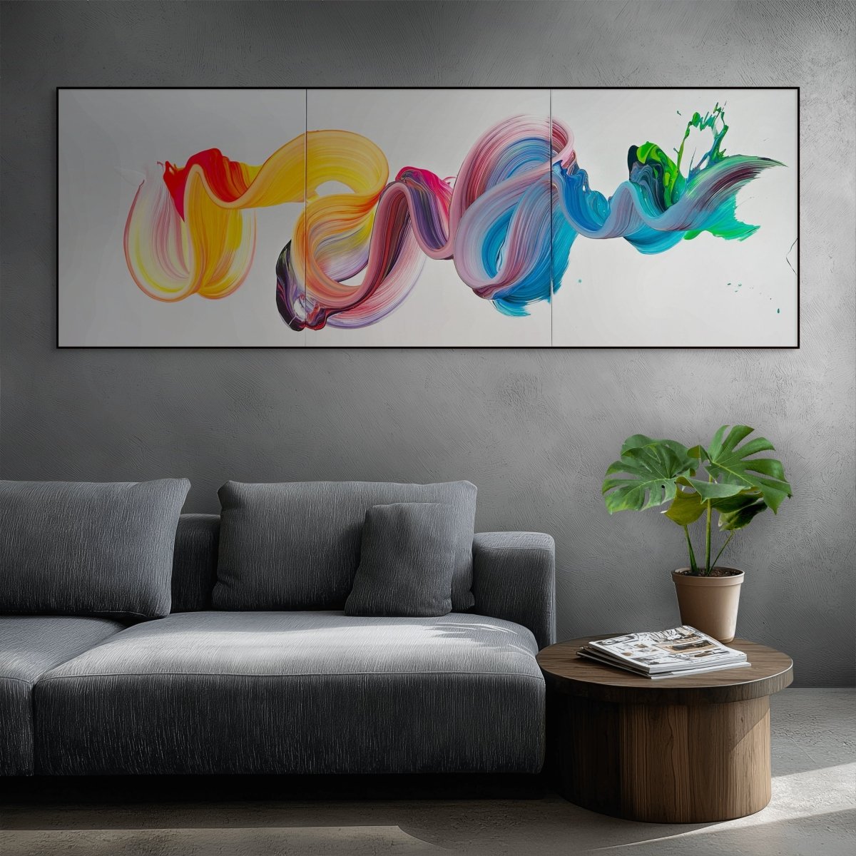 Back then - by Nikolaos Schizas - Abstract Painting - Ideelart