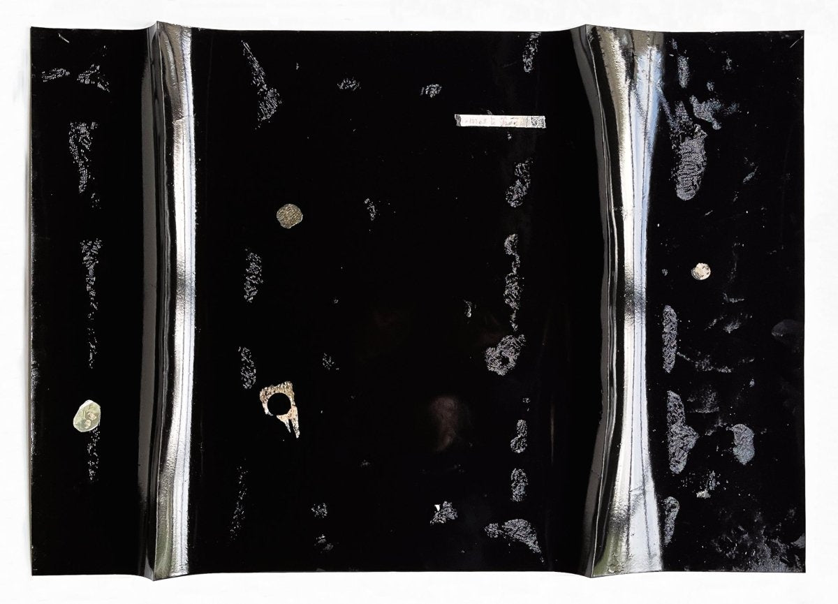 Black river 38 - by Harald Kröner - Abstract Painting - Ideelart