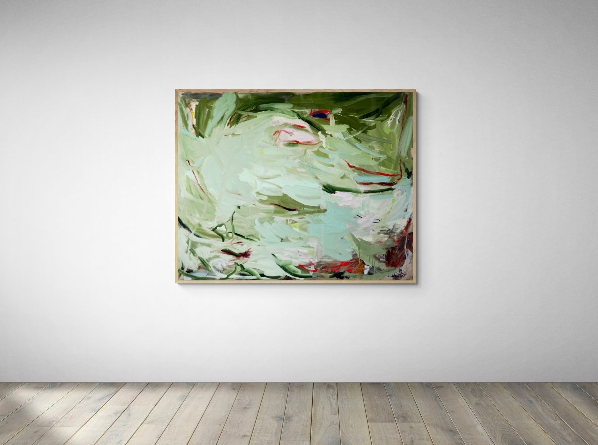 Bodies and Gardens I - by Petra Schott - Abstract Painting - Ideelart