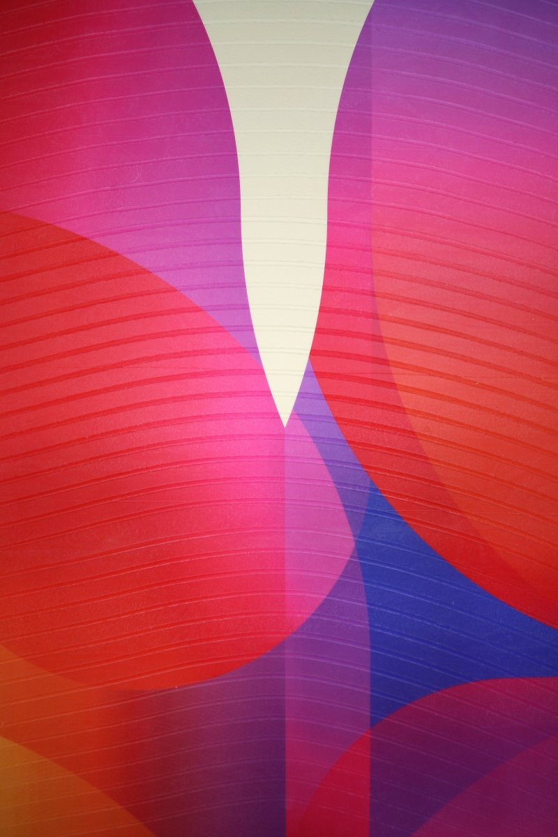 Bonbon Lapis - la - zuli Coq de roche  Fastoche - by Jerome Tham Vo My - Abstract Mixed Media - Ideelart