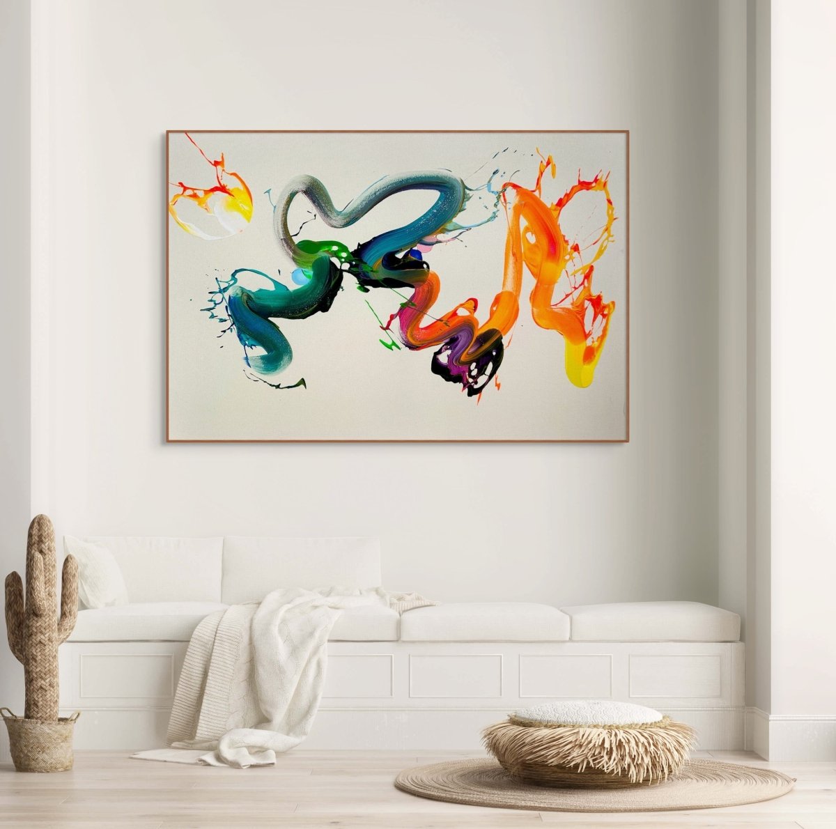 But why not - by Nikolaos Schizas - Abstract Painting - Ideelart