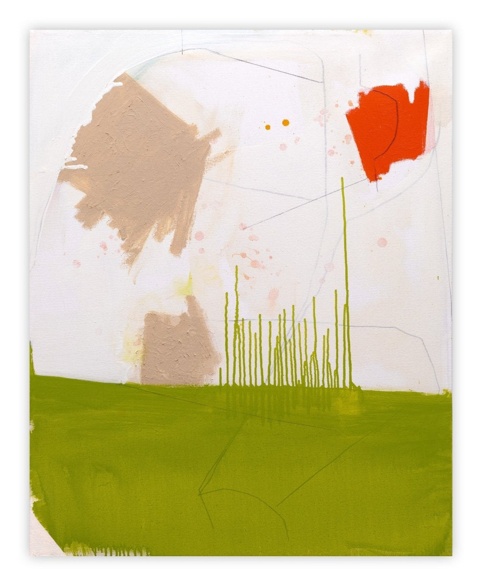Calm - by Xanda McCagg - Abstract Painting - Ideelart