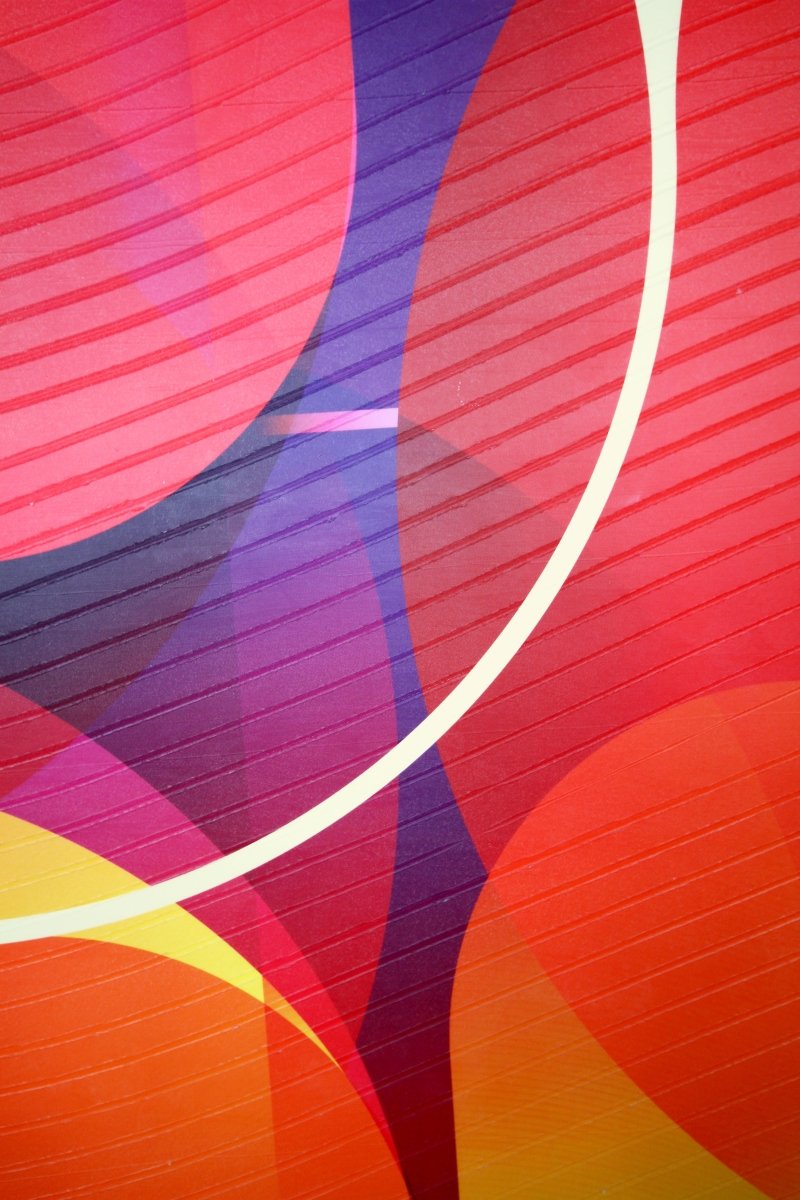 Capucine Cramoisi Mimosa  Et Toi ? - by Jerome Tham Vo My - Abstract Mixed Media - Ideelart