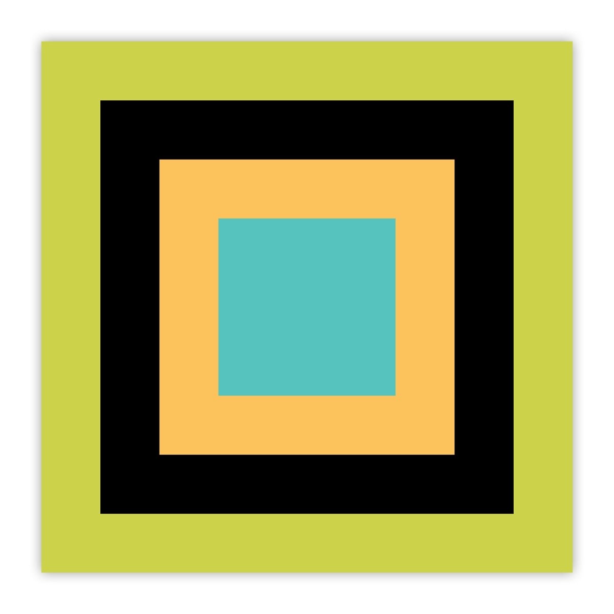 Color Orb August - by Brent Hallard - Abstract Painting - Ideelart